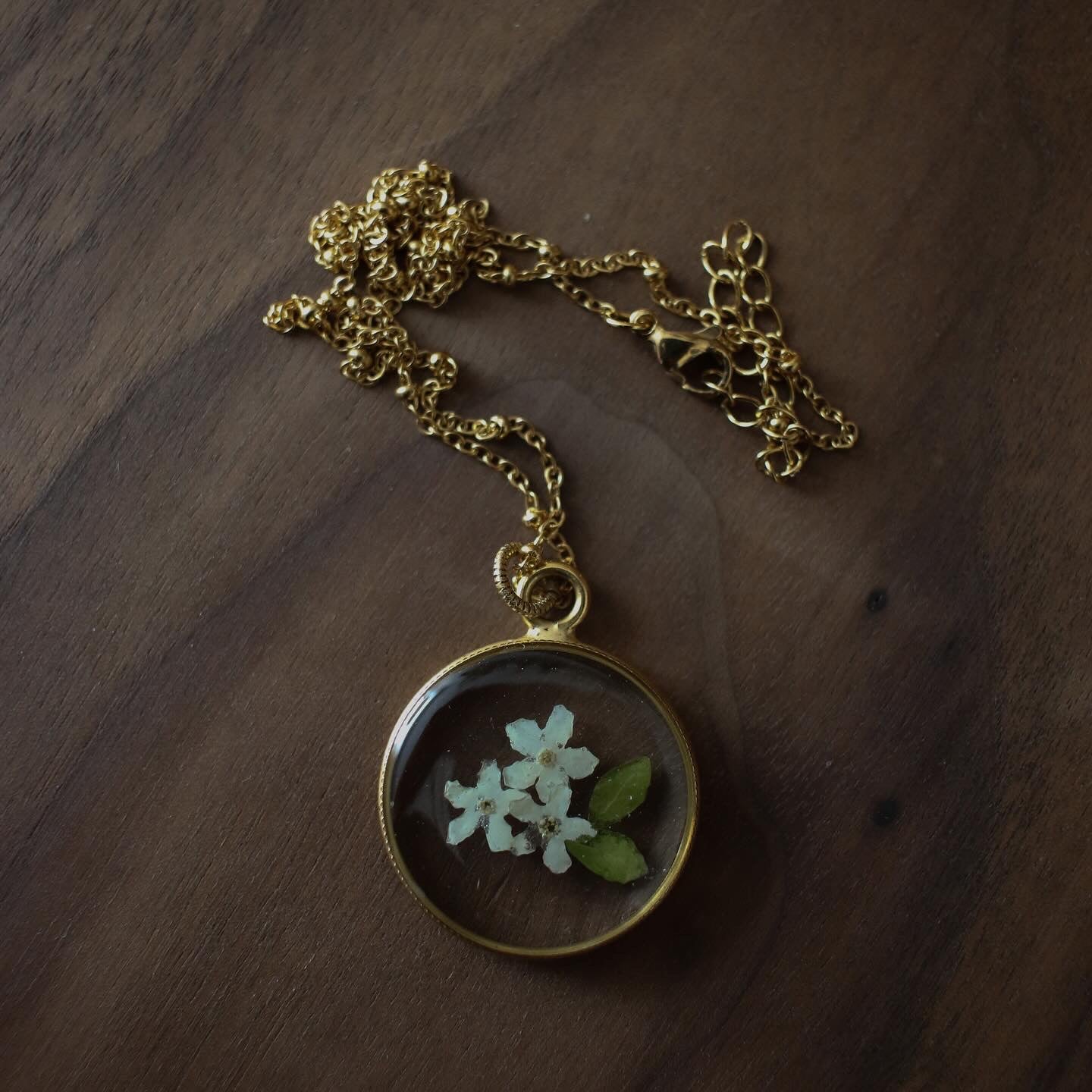 The Lilias Necklace in Dove White