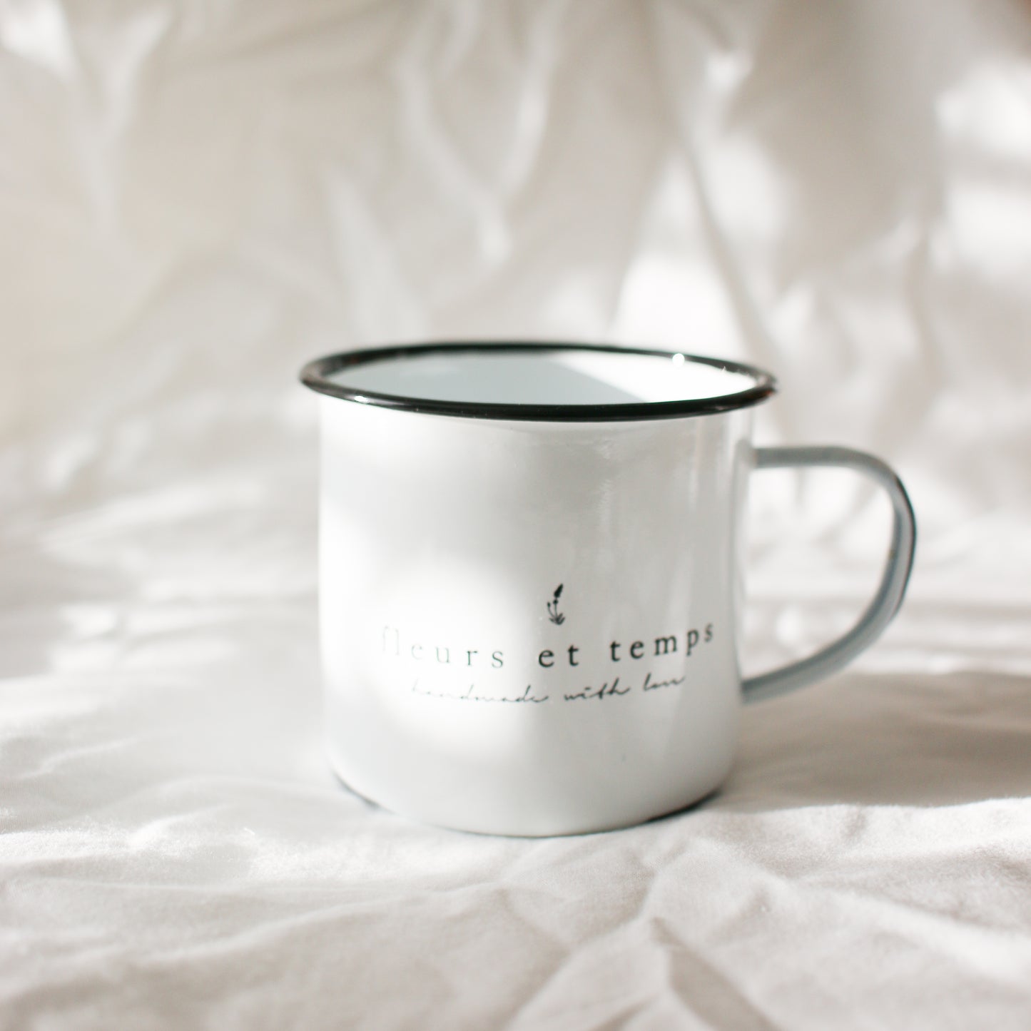 Botanical Enamel Mug