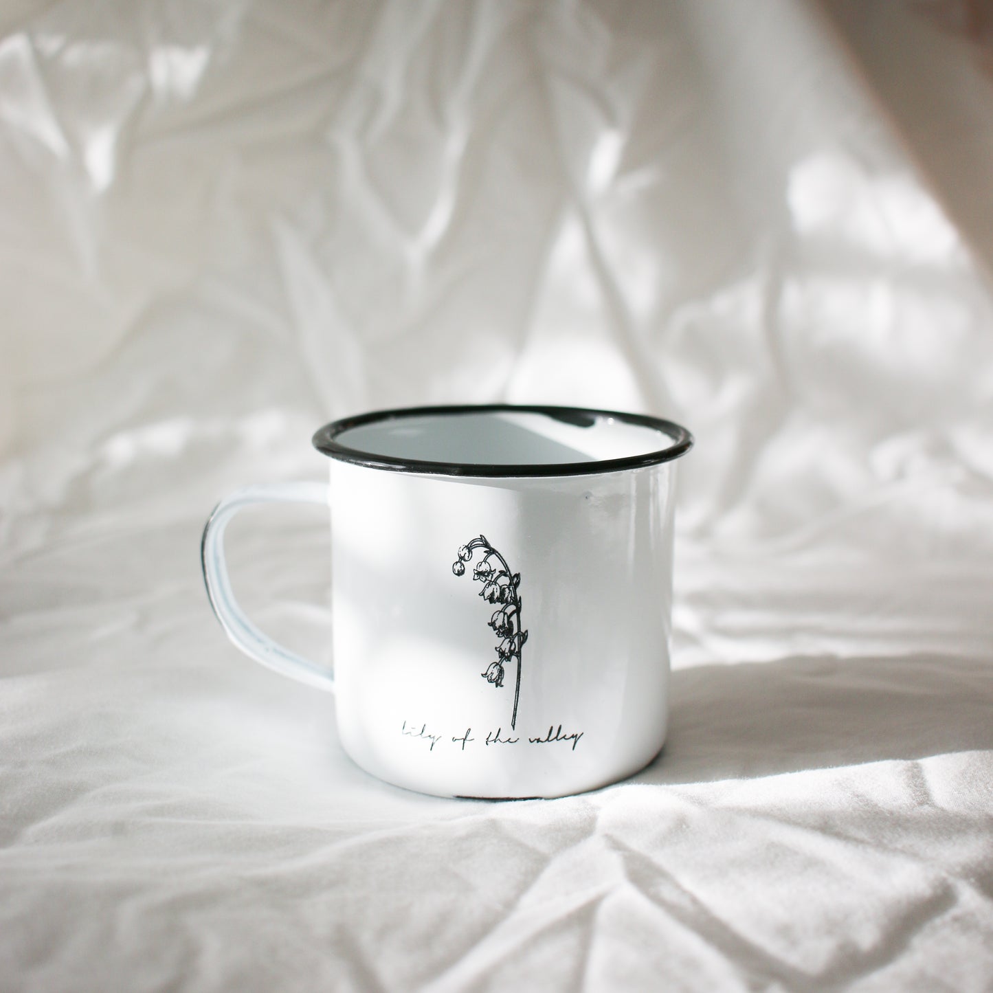 Botanical Enamel Mug