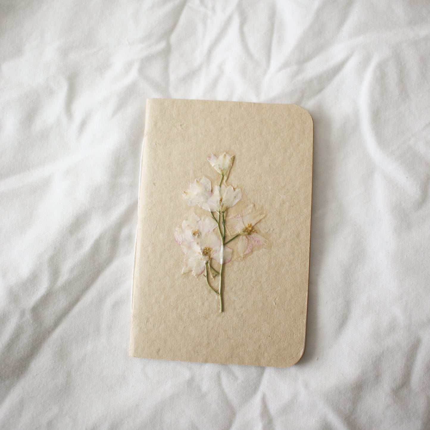 Pressed flower journal