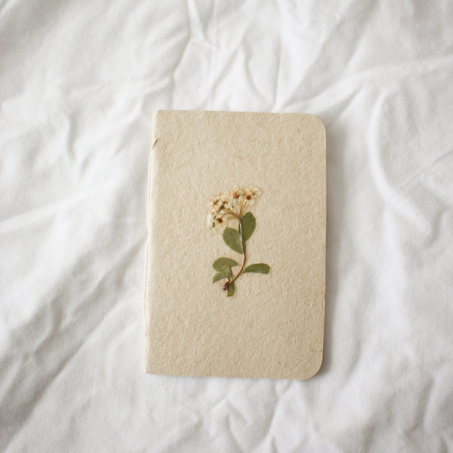 Pressed flower journal