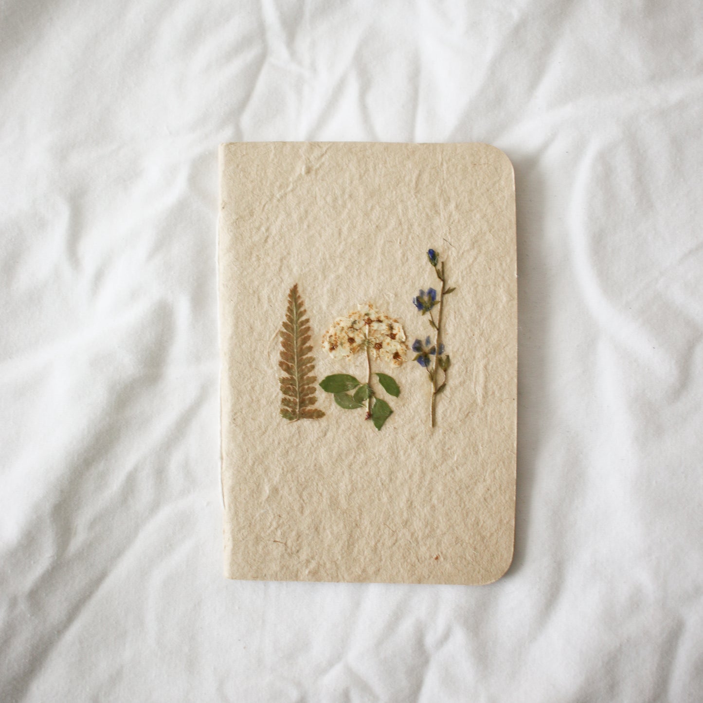 Pressed flower journal