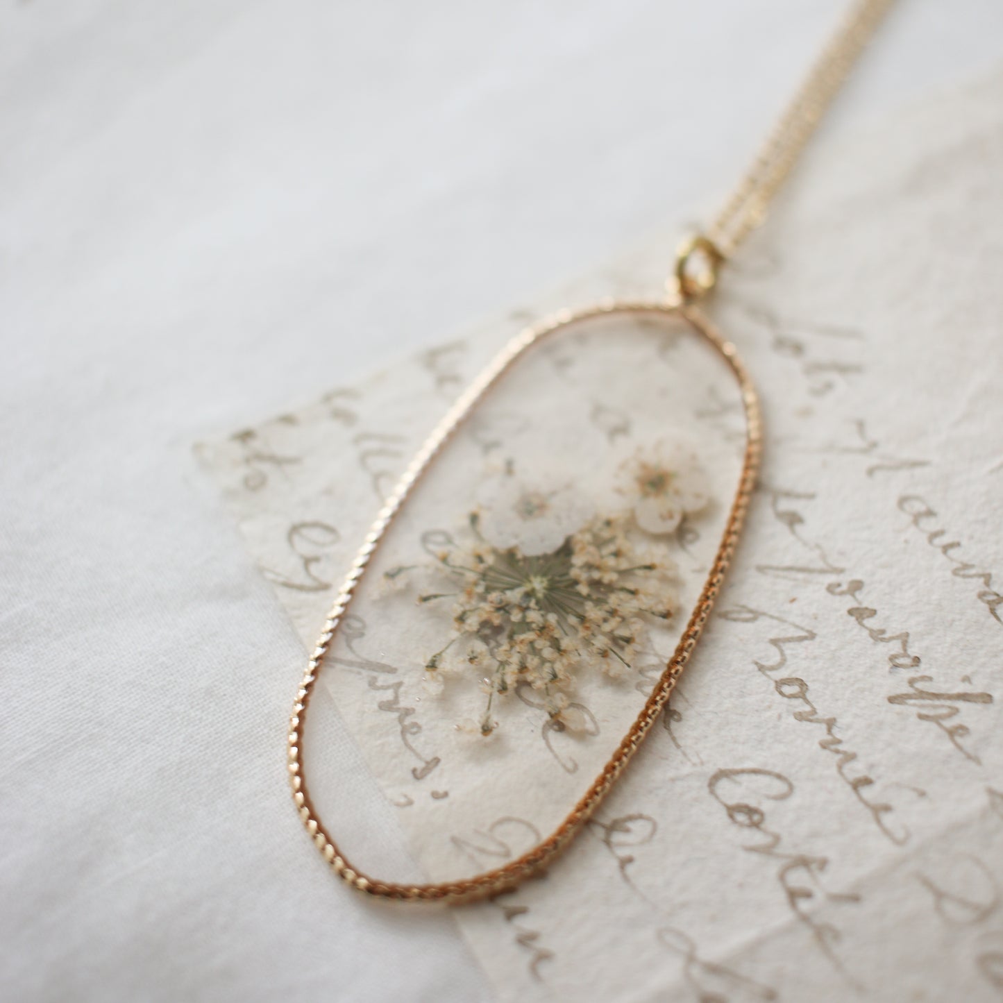 The Sowerby Necklace in Antique White