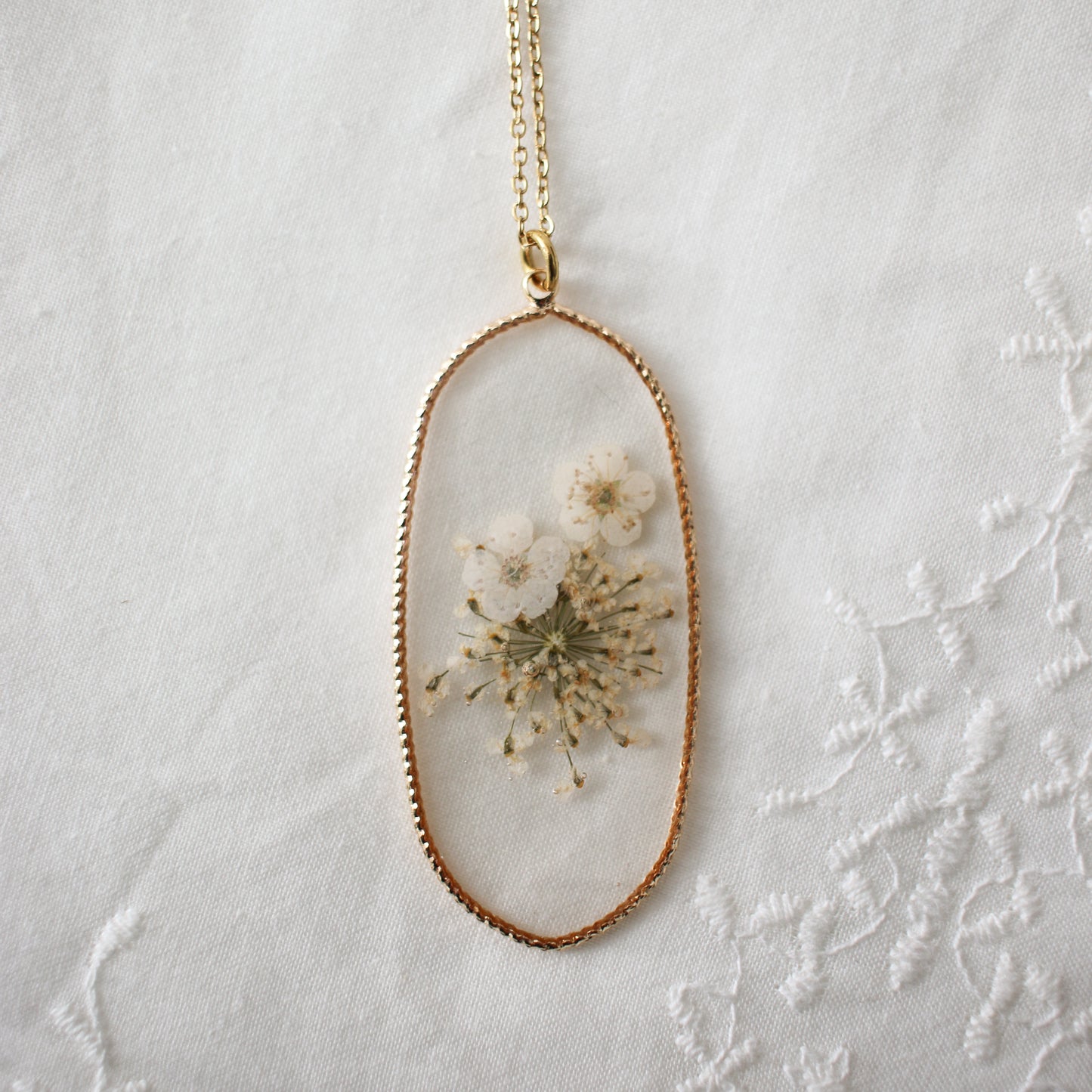 The Sowerby Necklace in Antique White