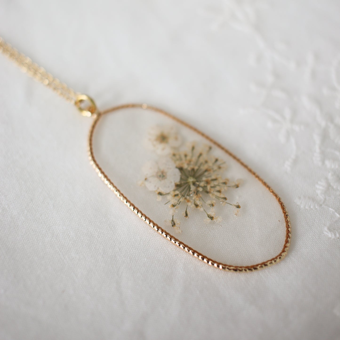The Sowerby Necklace in Antique White