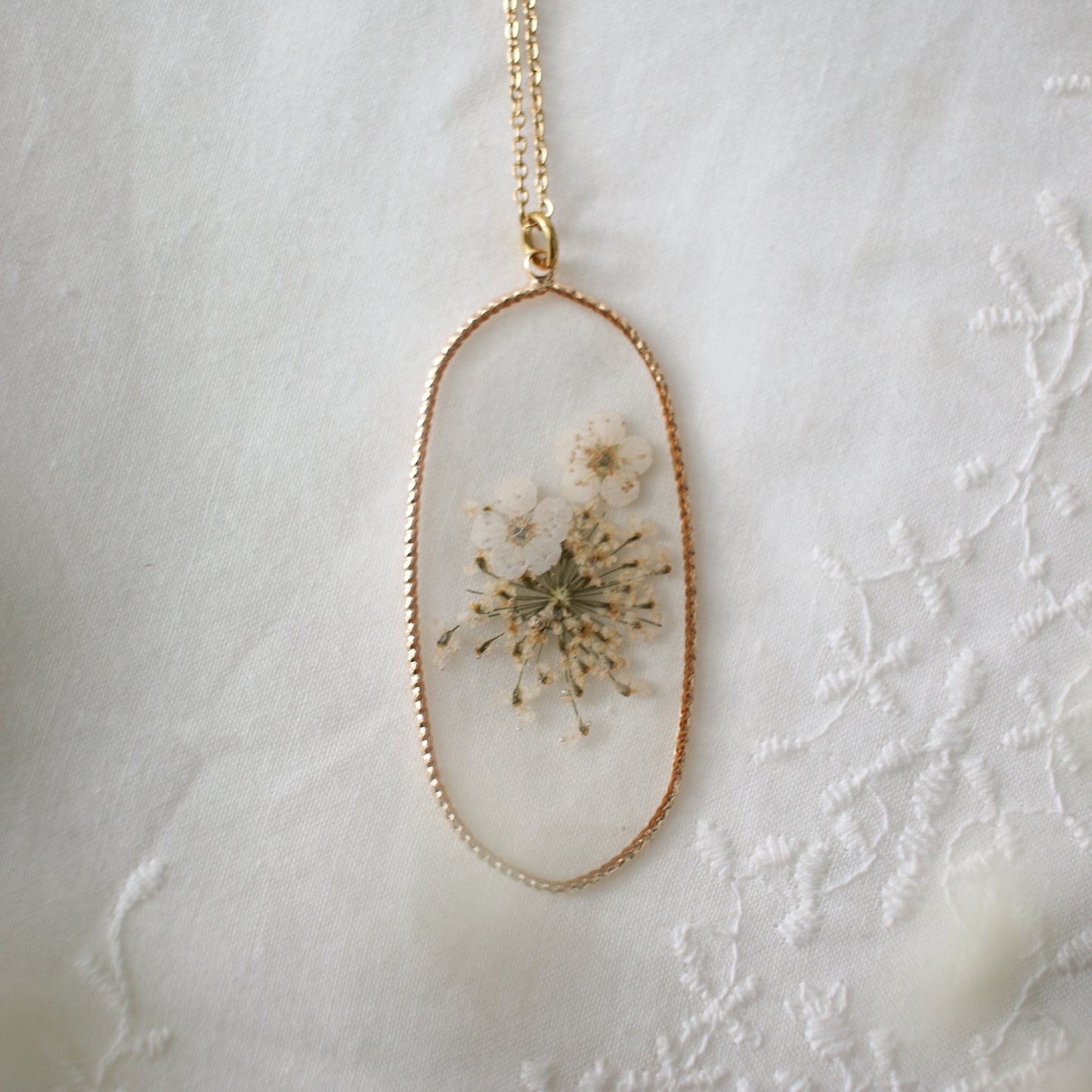 The Sowerby Necklace in Antique White