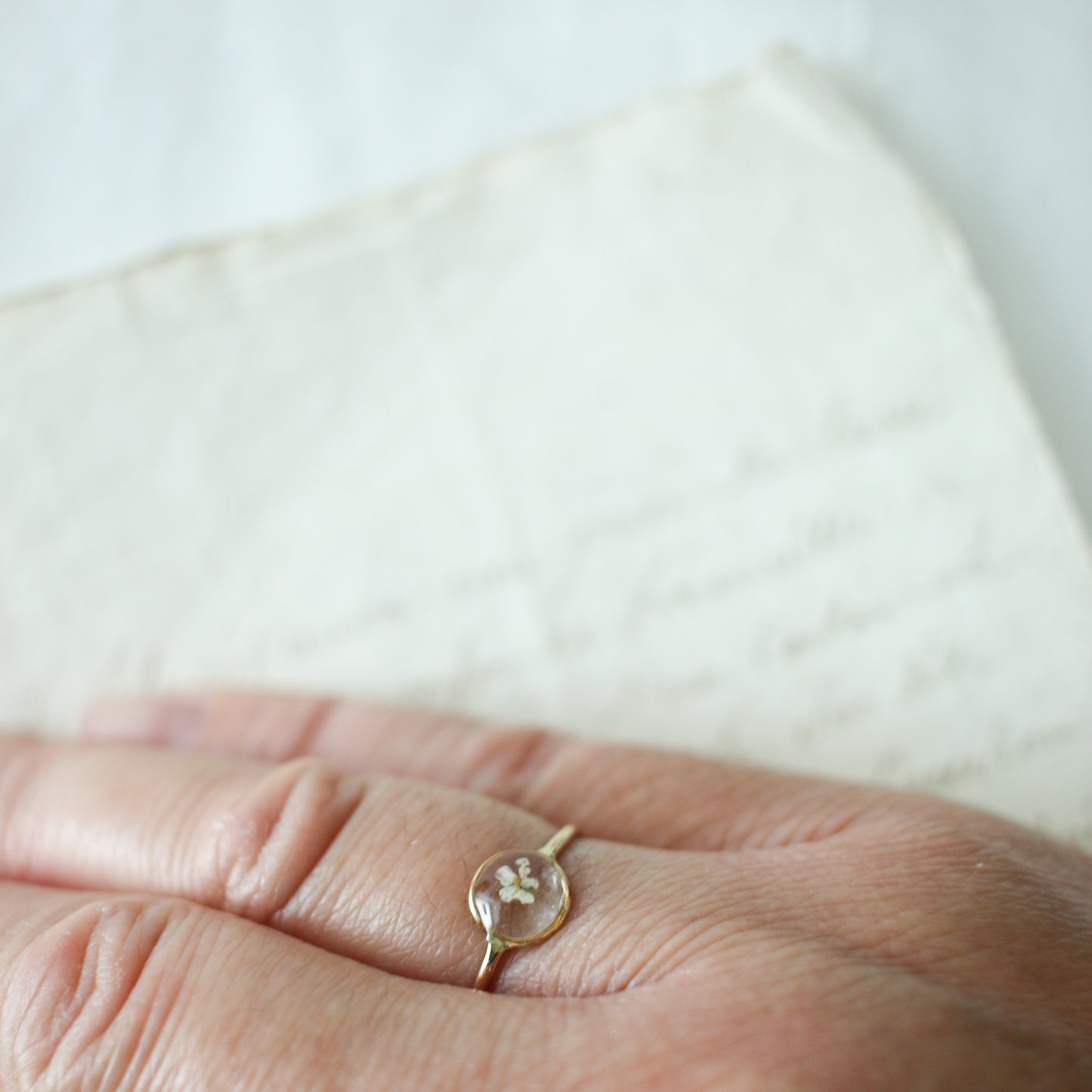 Mary Lennox Ring (18k gold plated sterling silver)