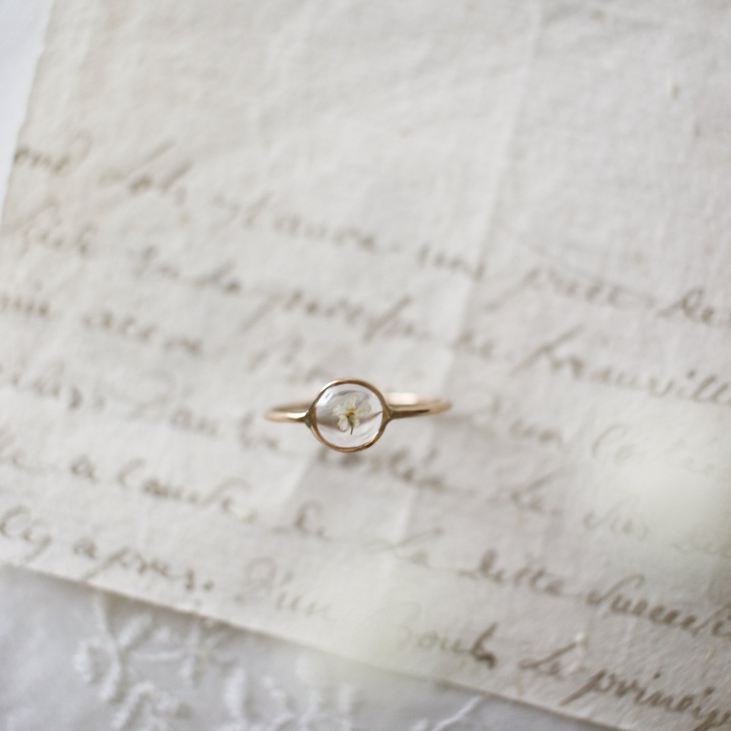 Mary Lennox Ring (14k Gold Filled)