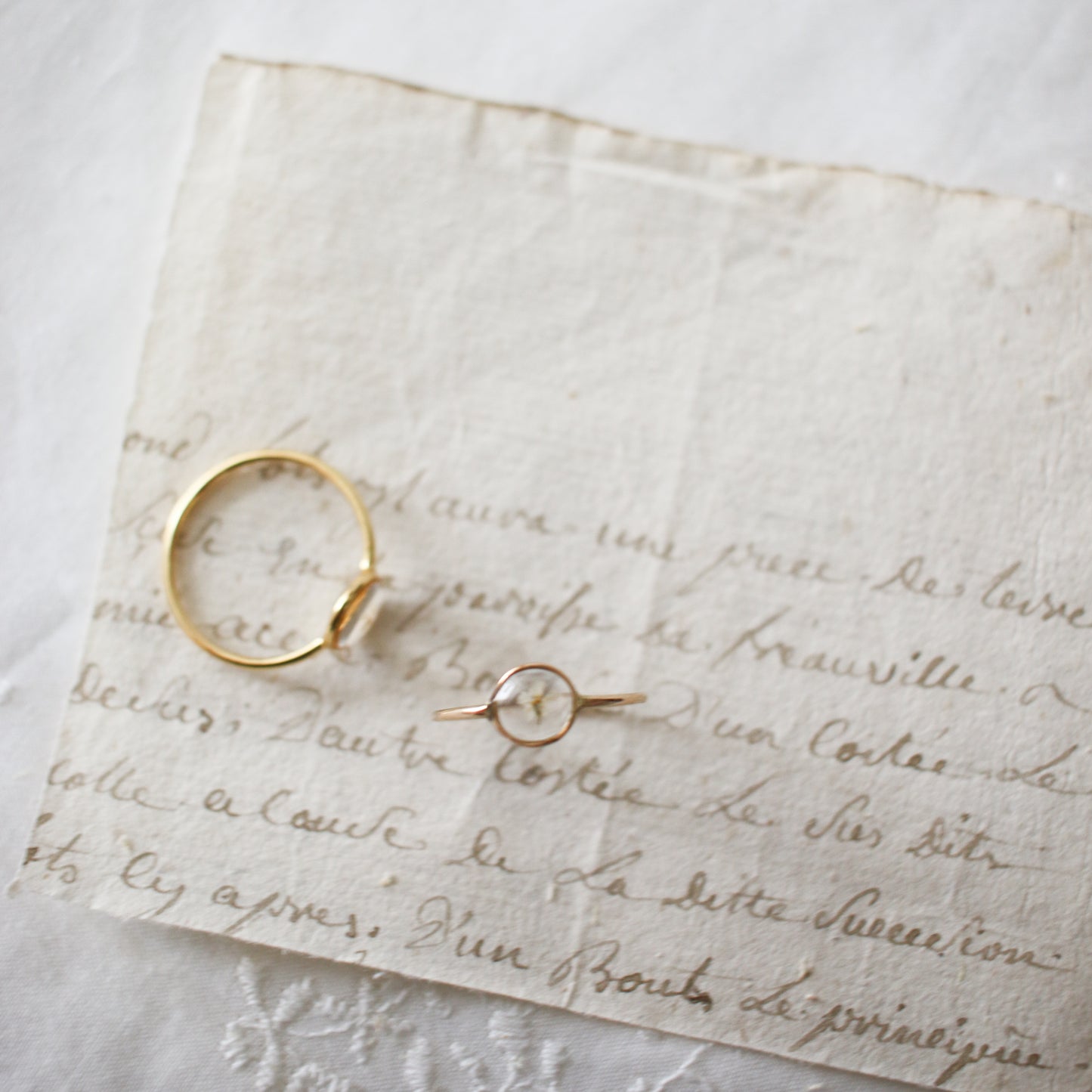 Mary Lennox Ring (18k gold plated sterling silver)