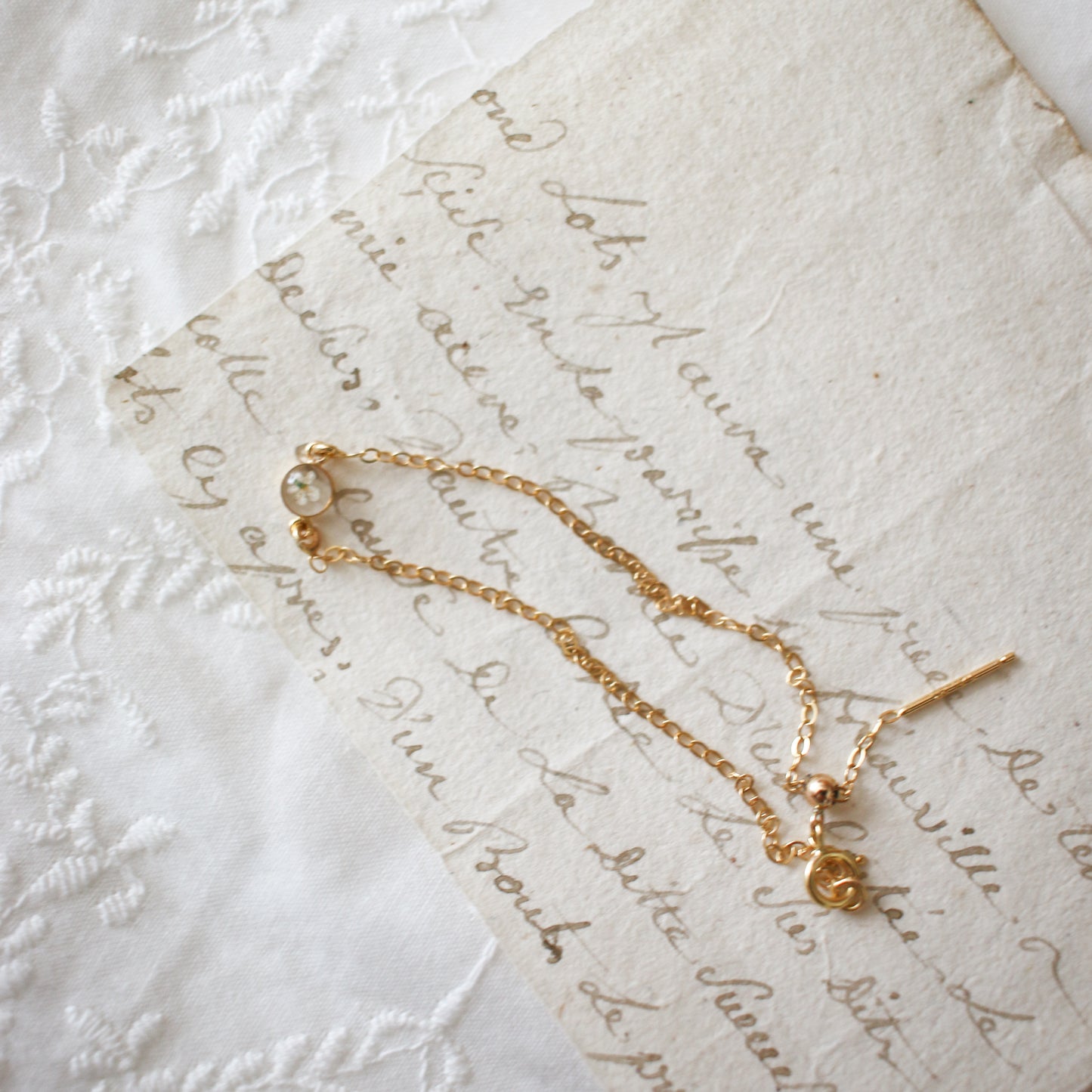 Mary Lennox Bracelet (14k gold filled)