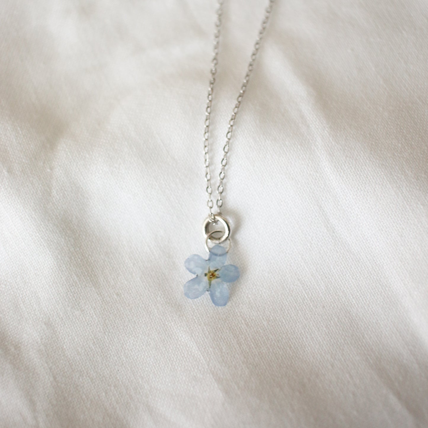 Silver Beth March Necklace