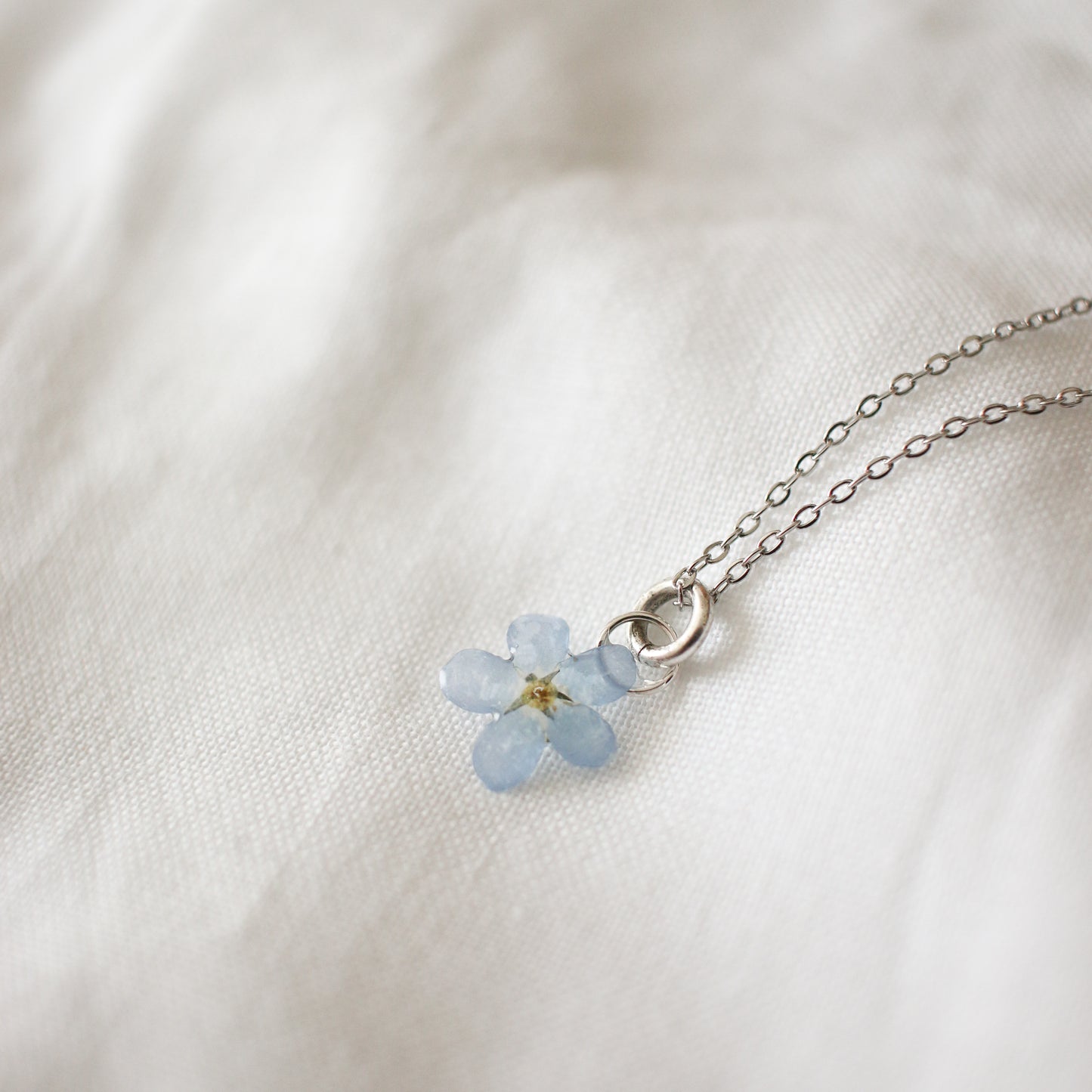 Silver Beth March Necklace