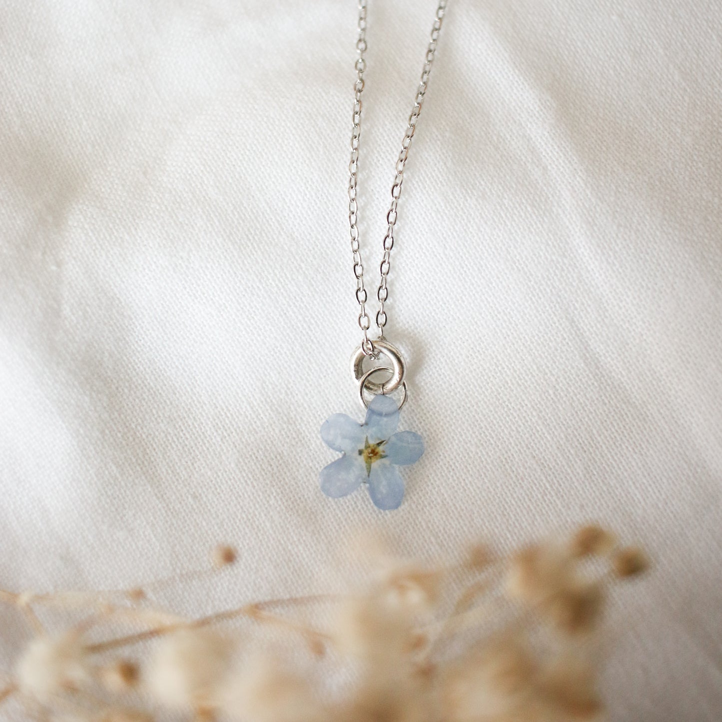 Silver Beth March Necklace