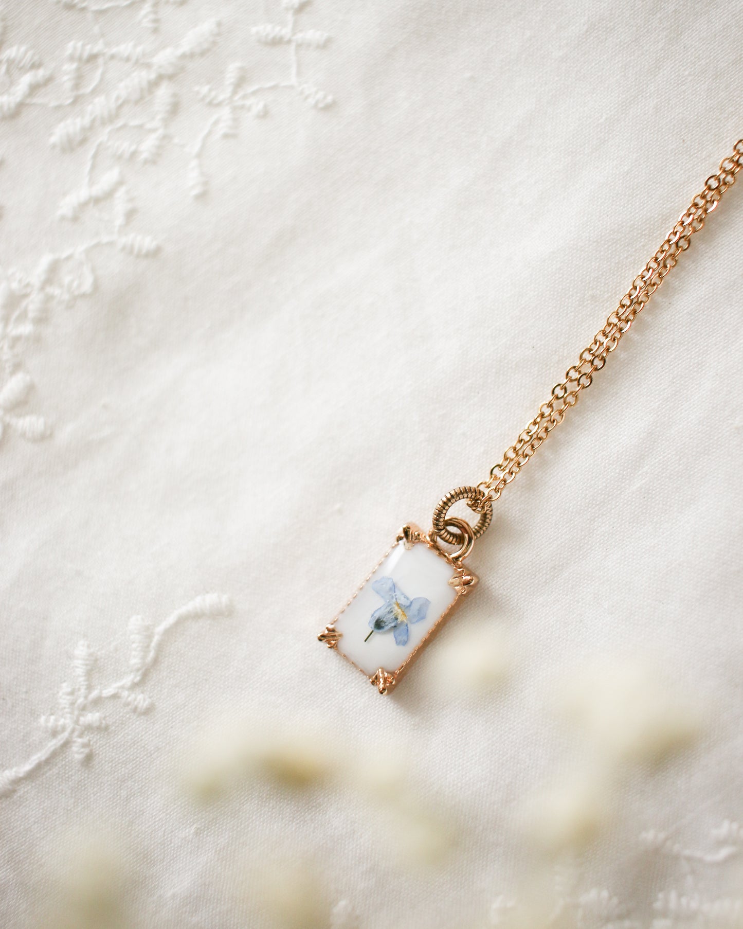 The Lydia Necklace (forget me not)