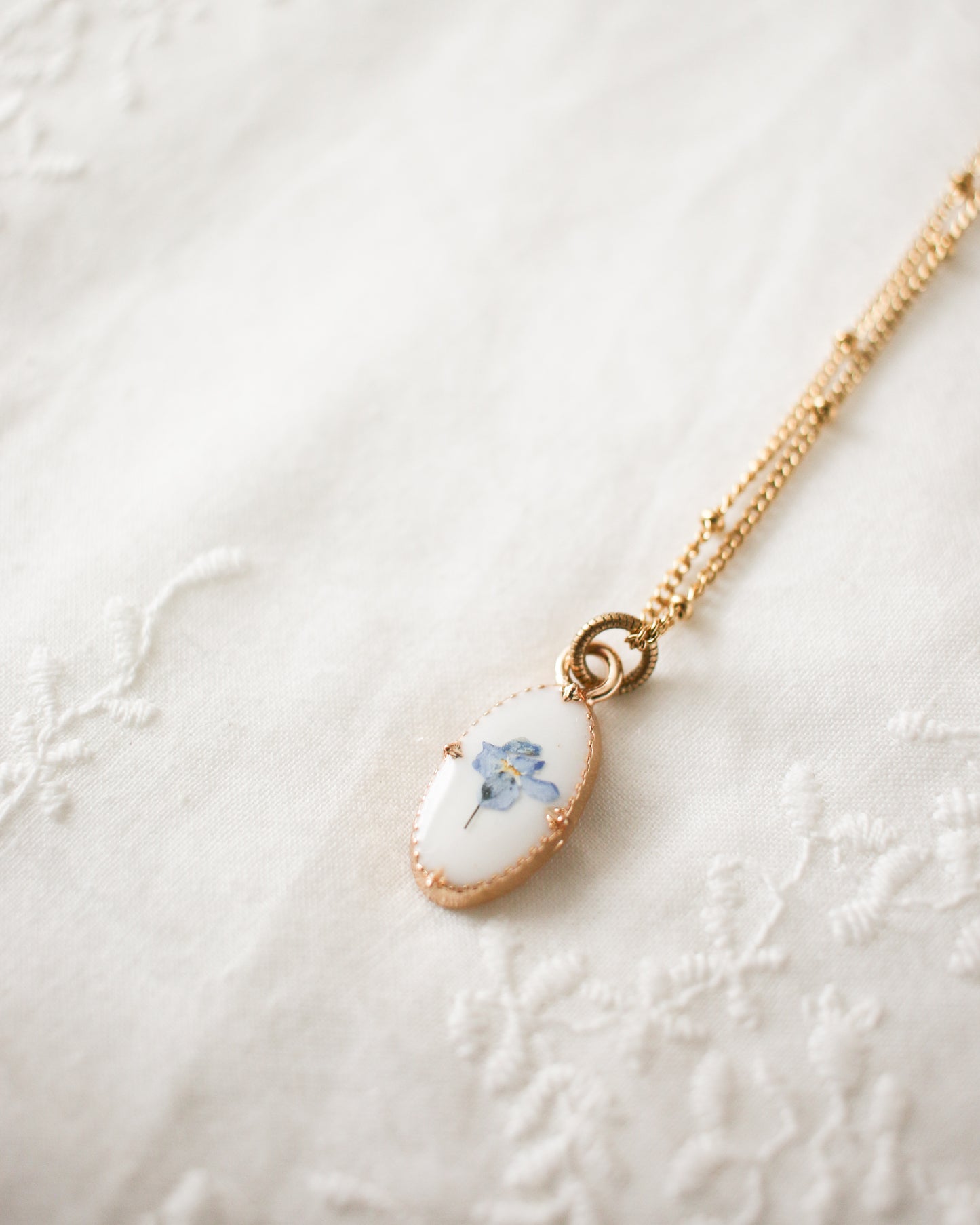 The Lydia Necklace (forget me not)