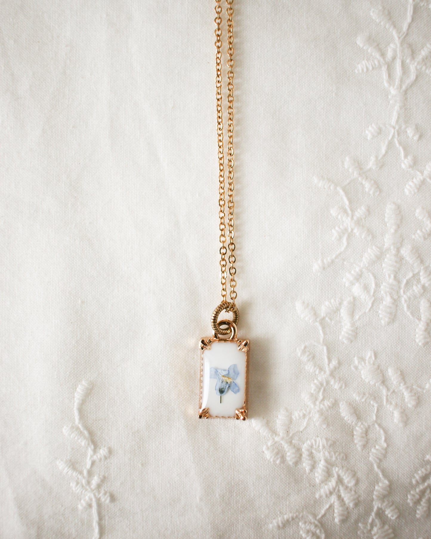 The Lydia Necklace (forget me not)