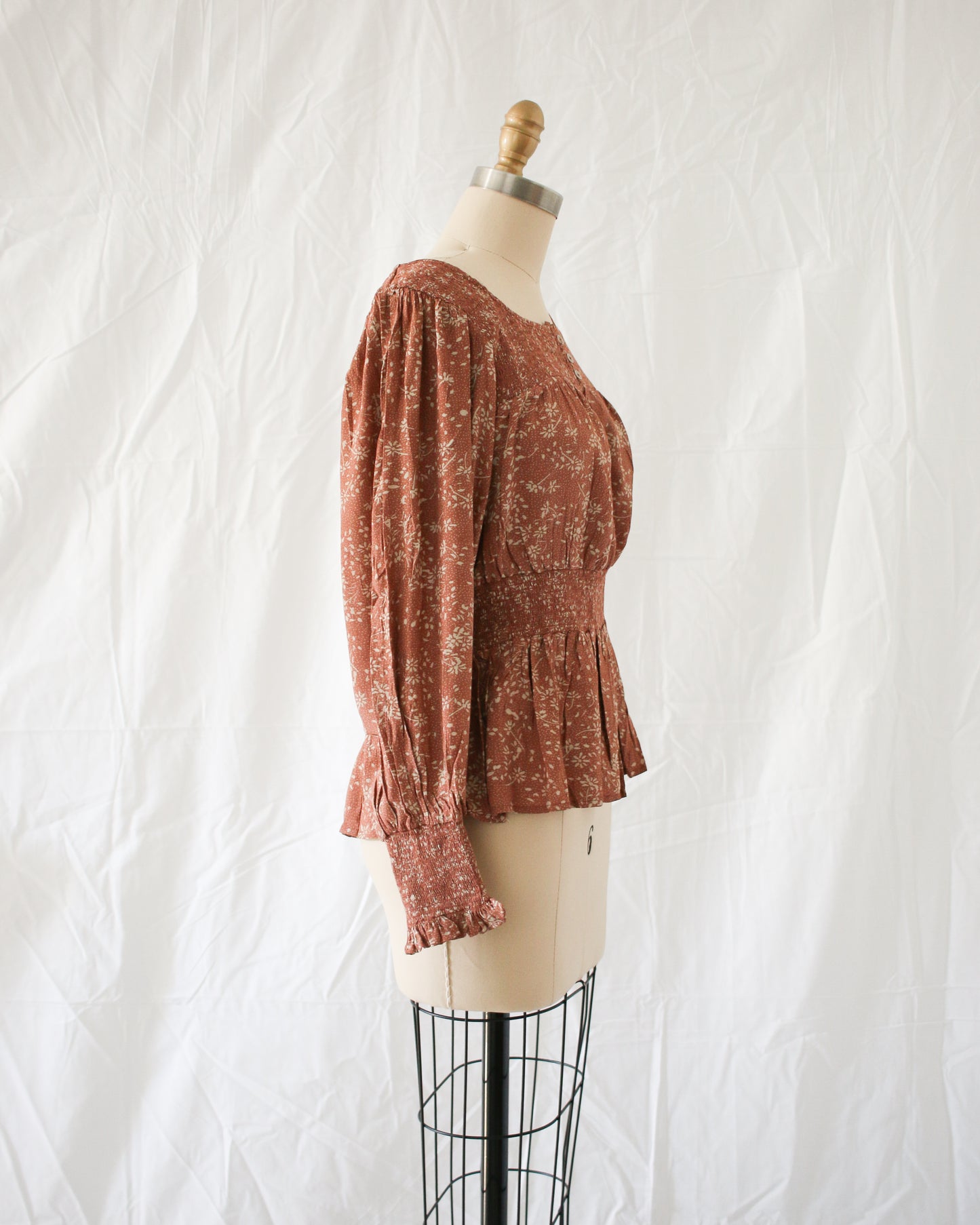 English Rose Garden Top