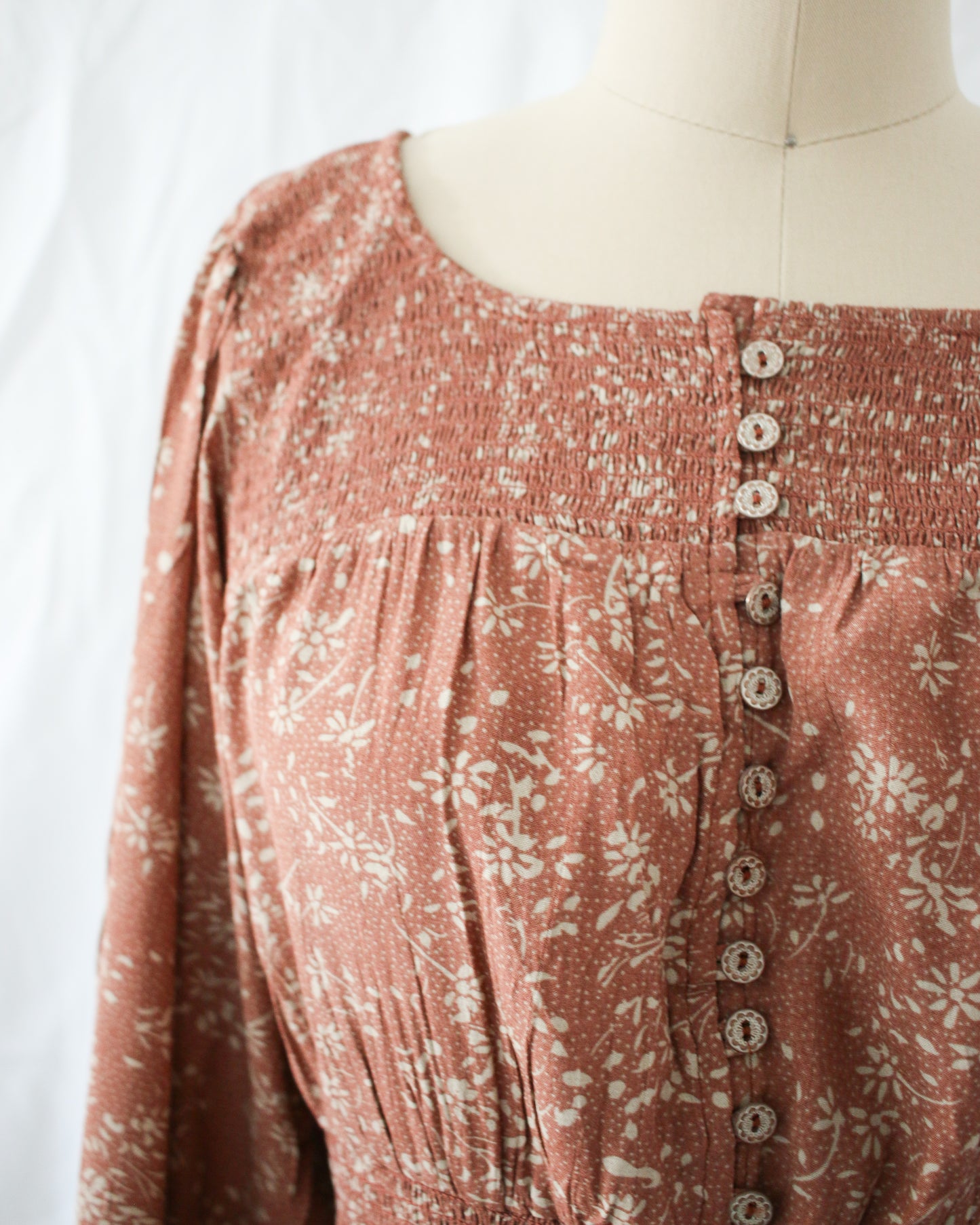 English Rose Garden Top