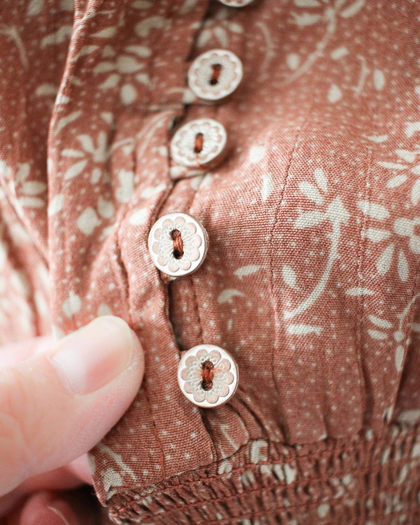 English Rose Garden Top