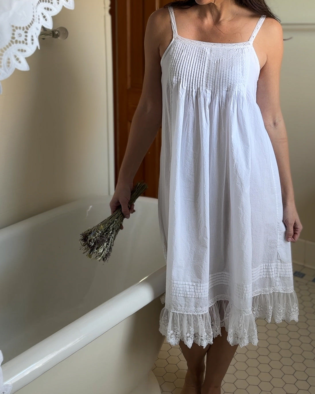 Peonies in the Garden Slip Dress