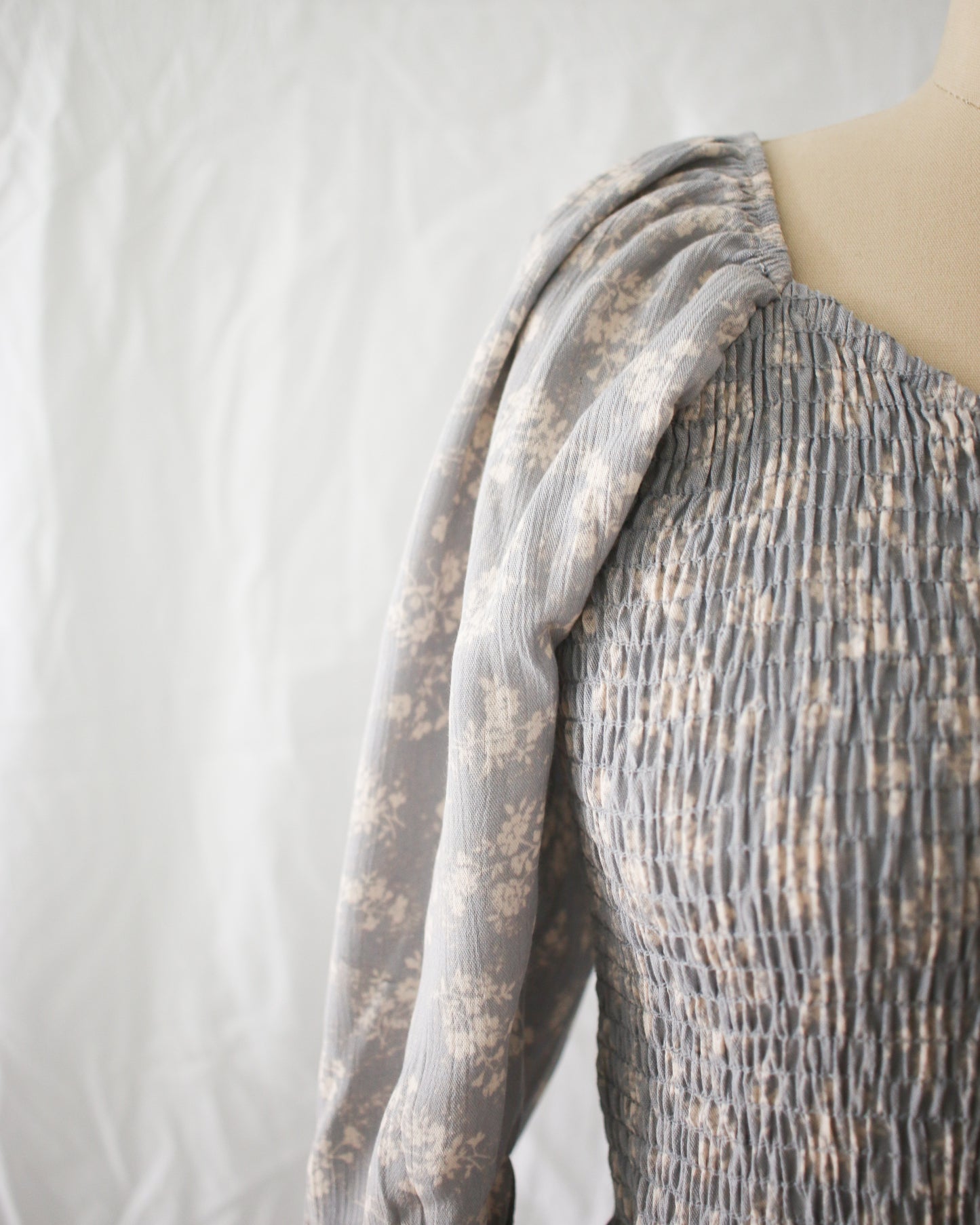 Faded Bluebell Fields Dress