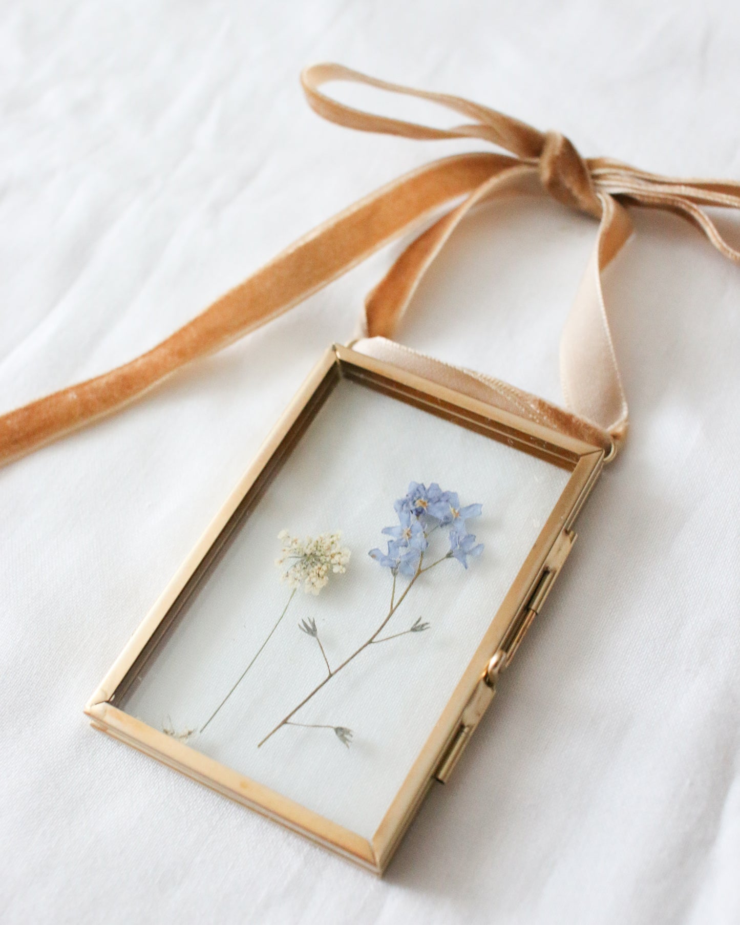Flowers at Netherfield Floating Frame