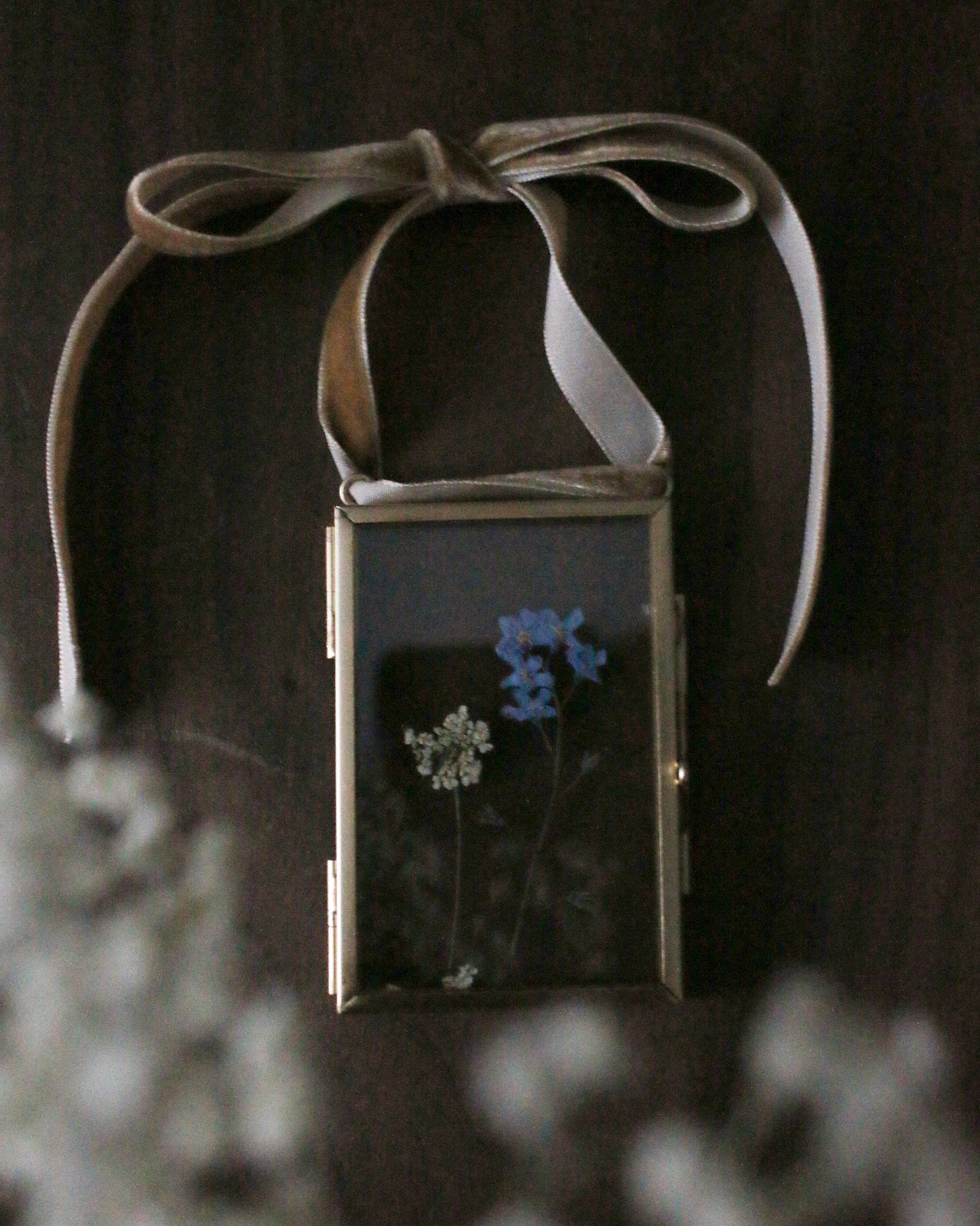 Flowers at Netherfield Floating Frame