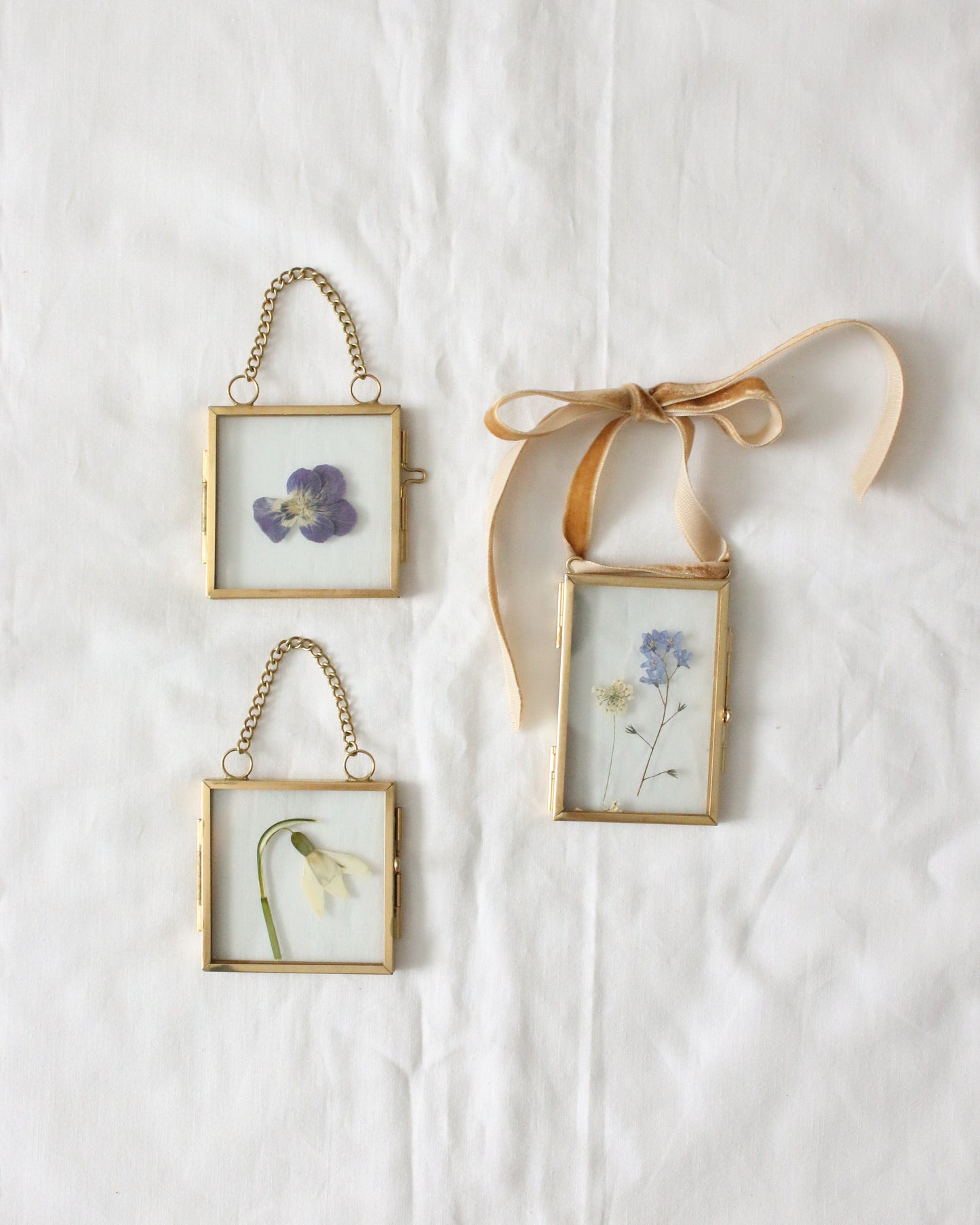Flowers at Netherfield Floating Frame