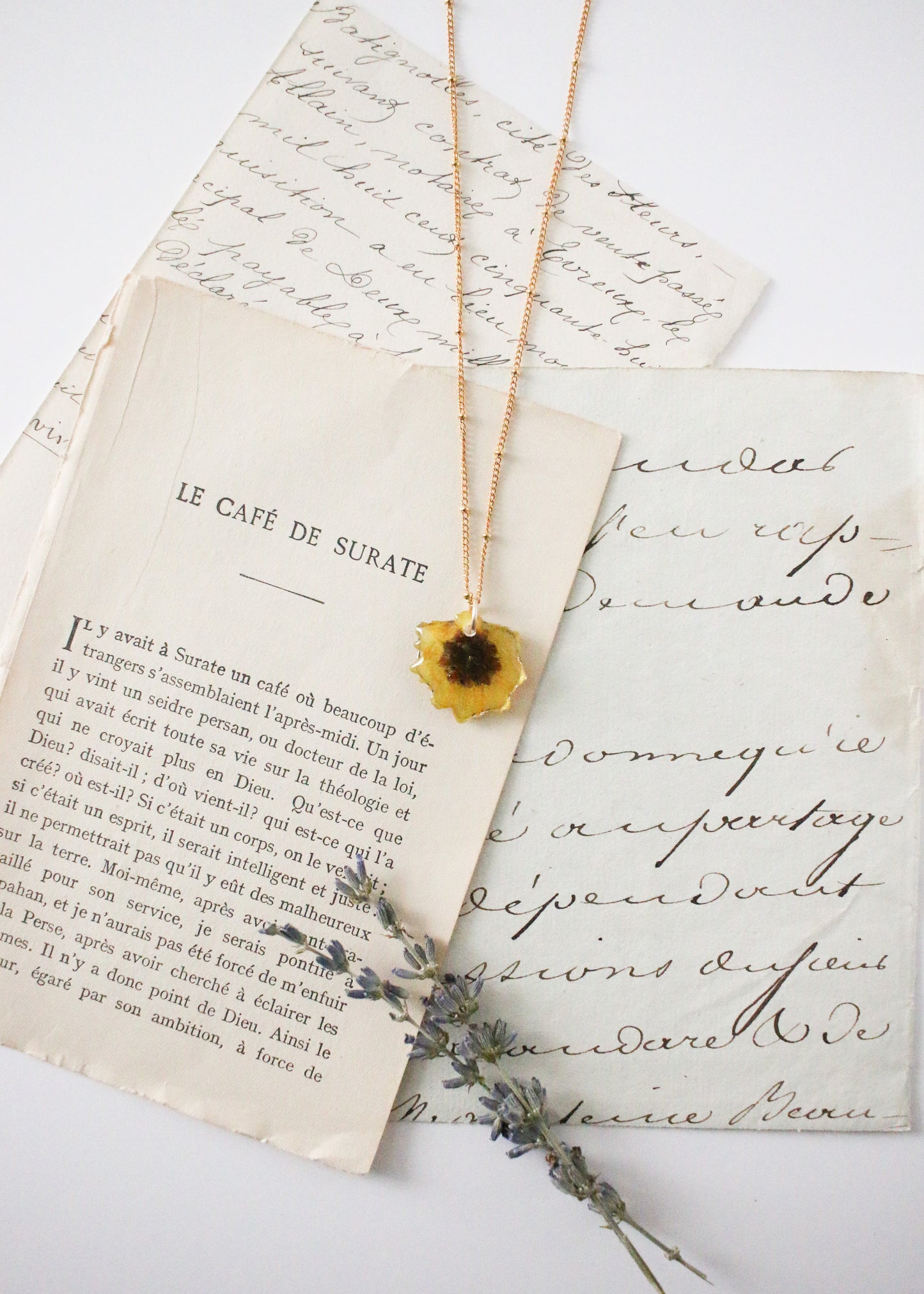 Hope Among Sunflowers Necklace (The Hope Necklace)