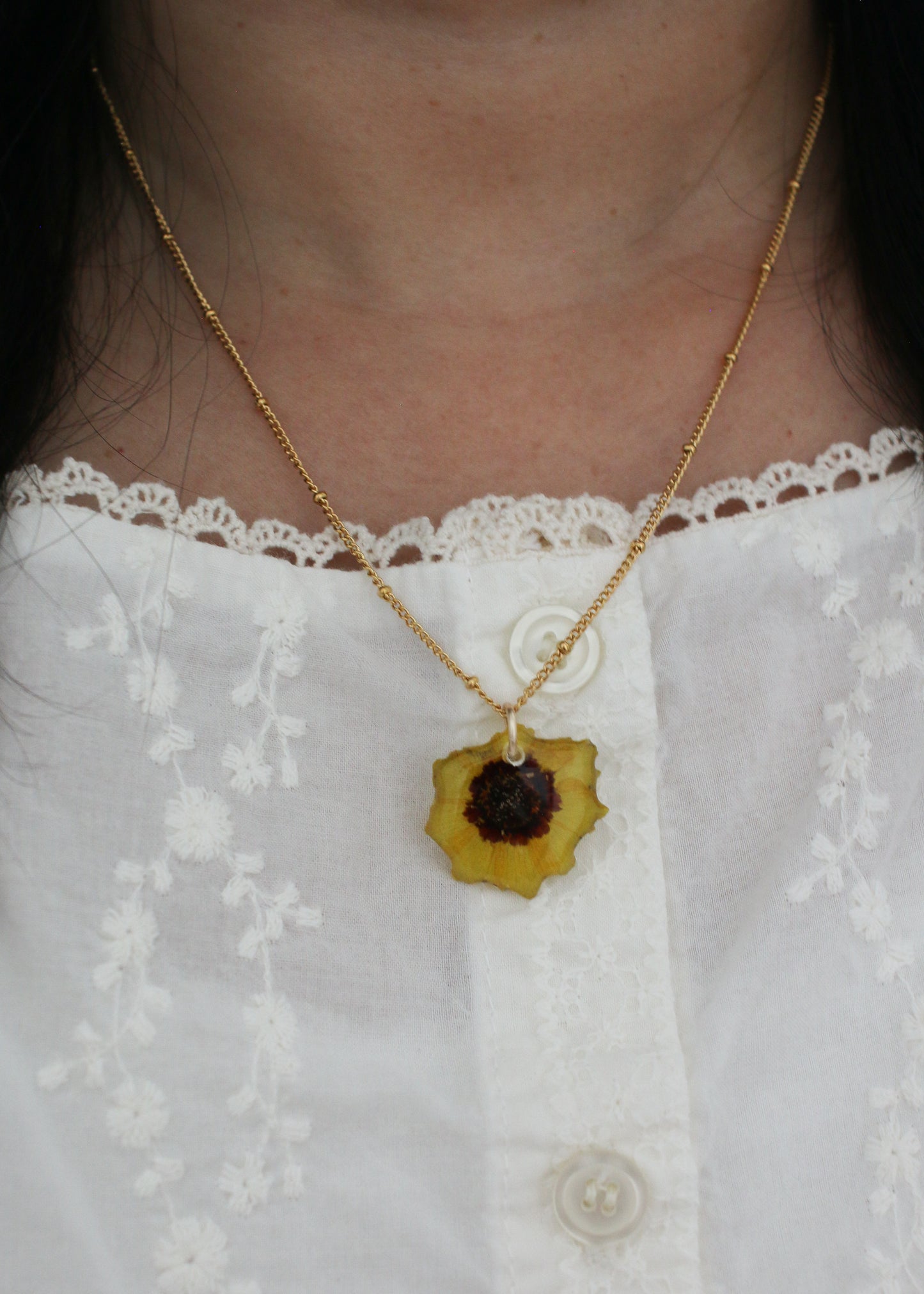 Hope Among Sunflowers Necklace (The Hope Necklace)