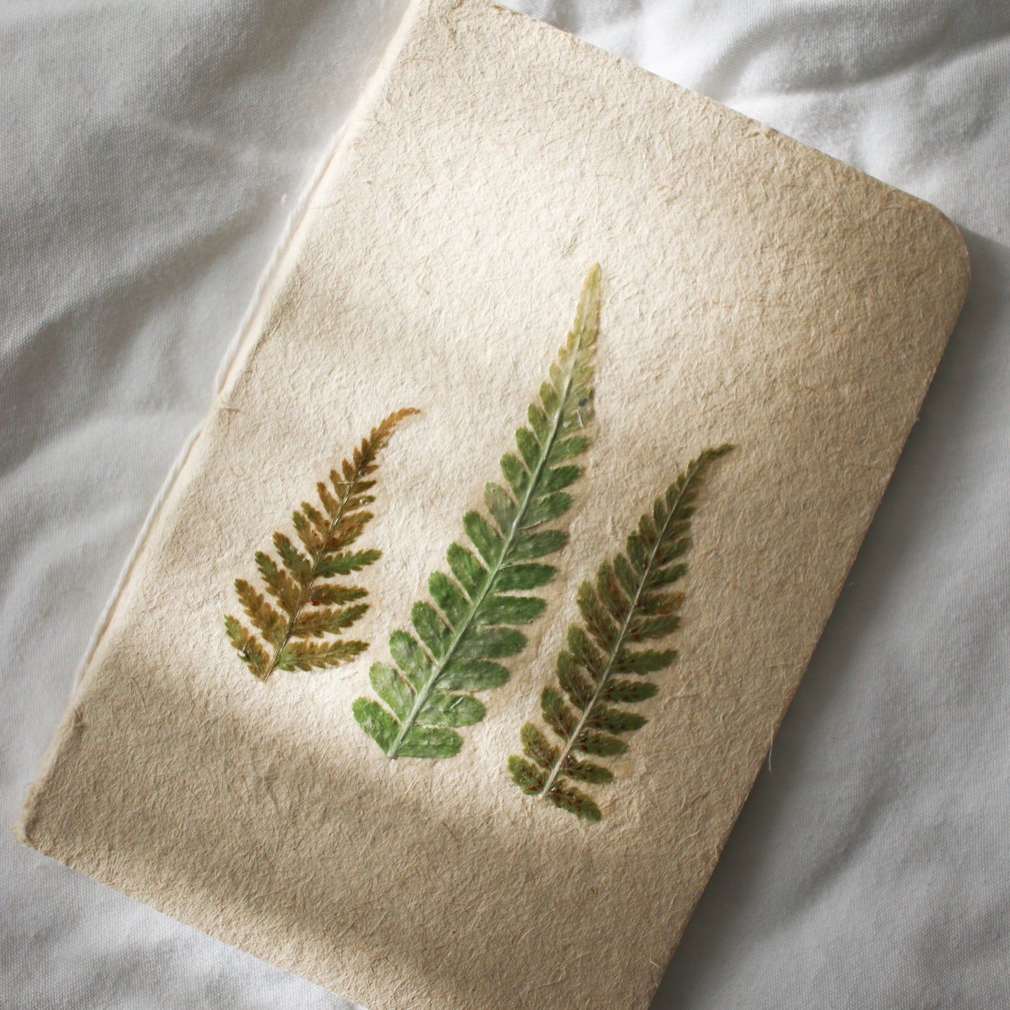 Pressed flower journal