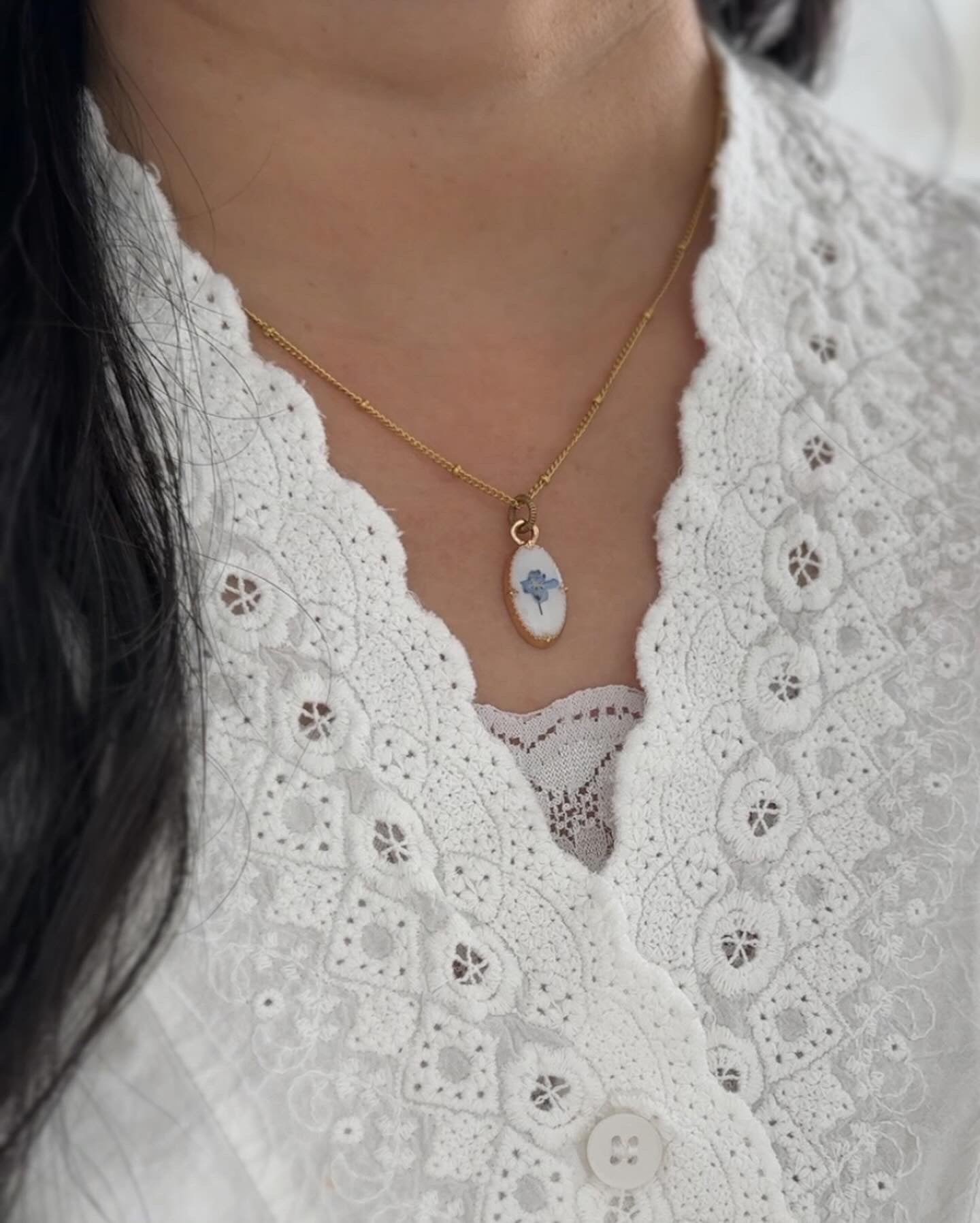 The Lydia Necklace (forget me not)