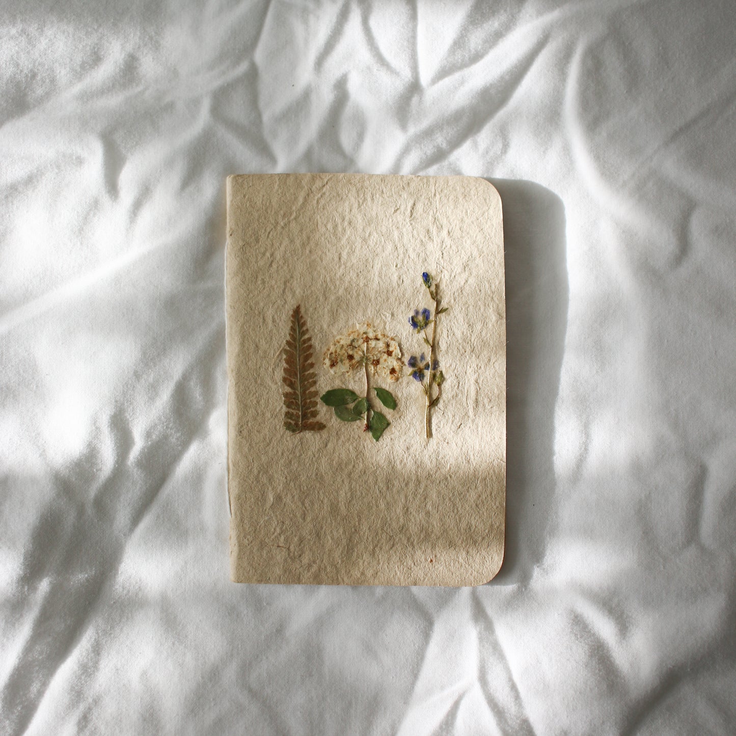 Pressed flower journal