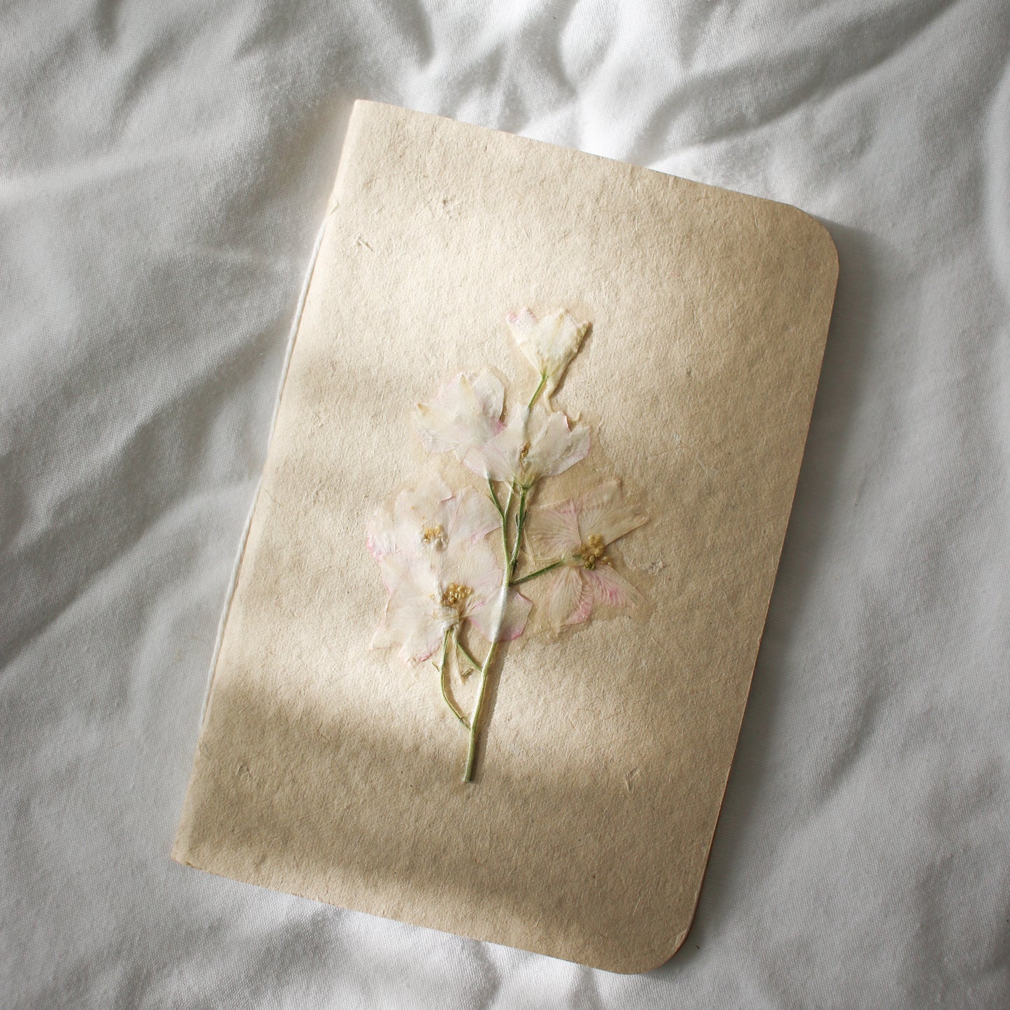 Pressed flower journal
