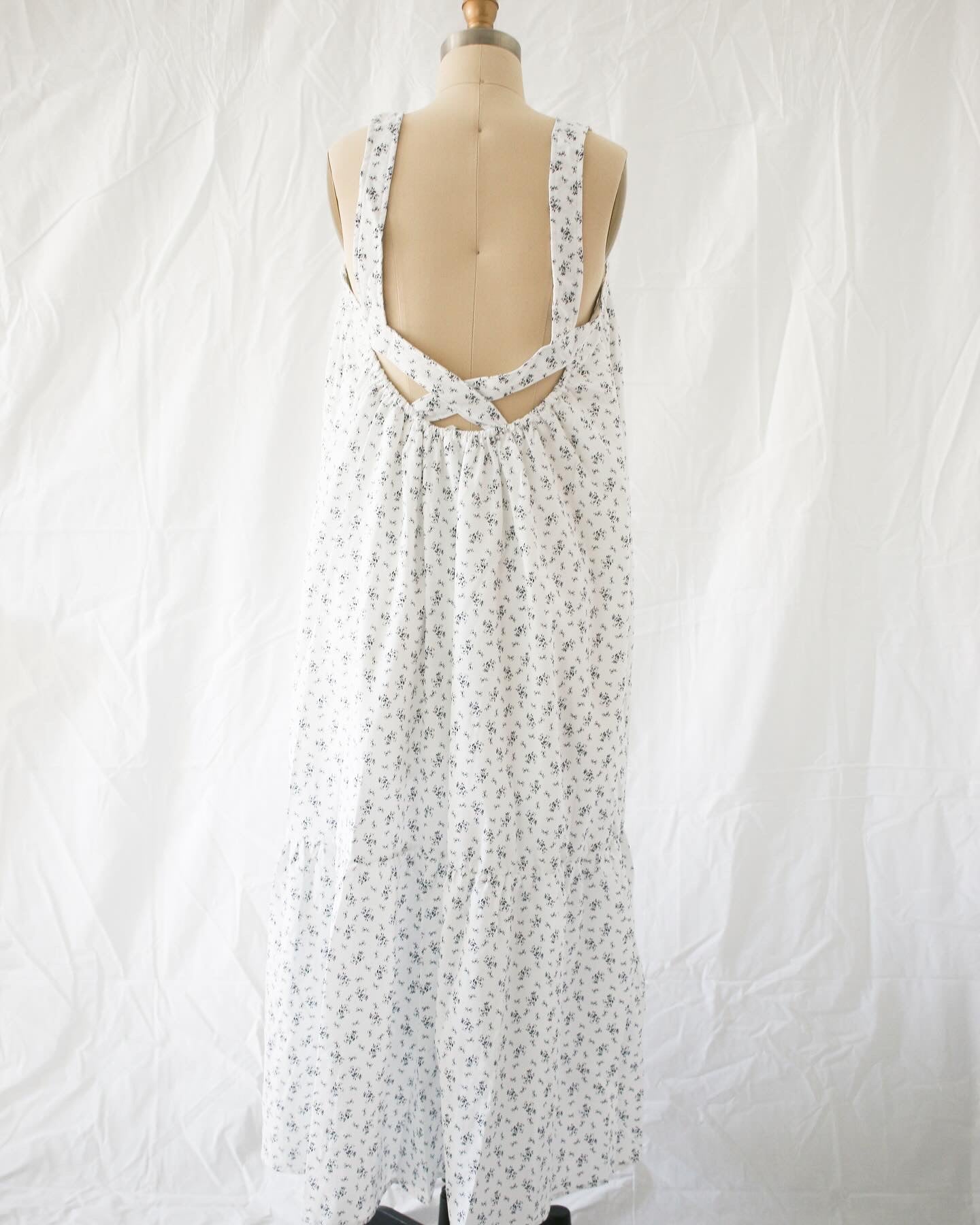 A Poem of Flowers Pinafore Dress