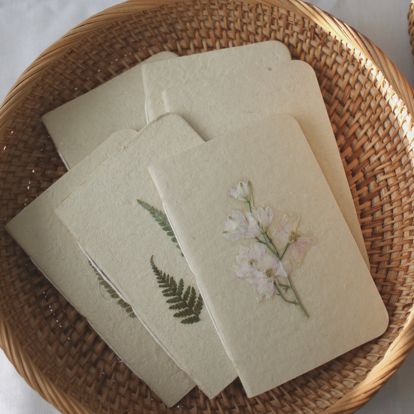 Pressed flower journal