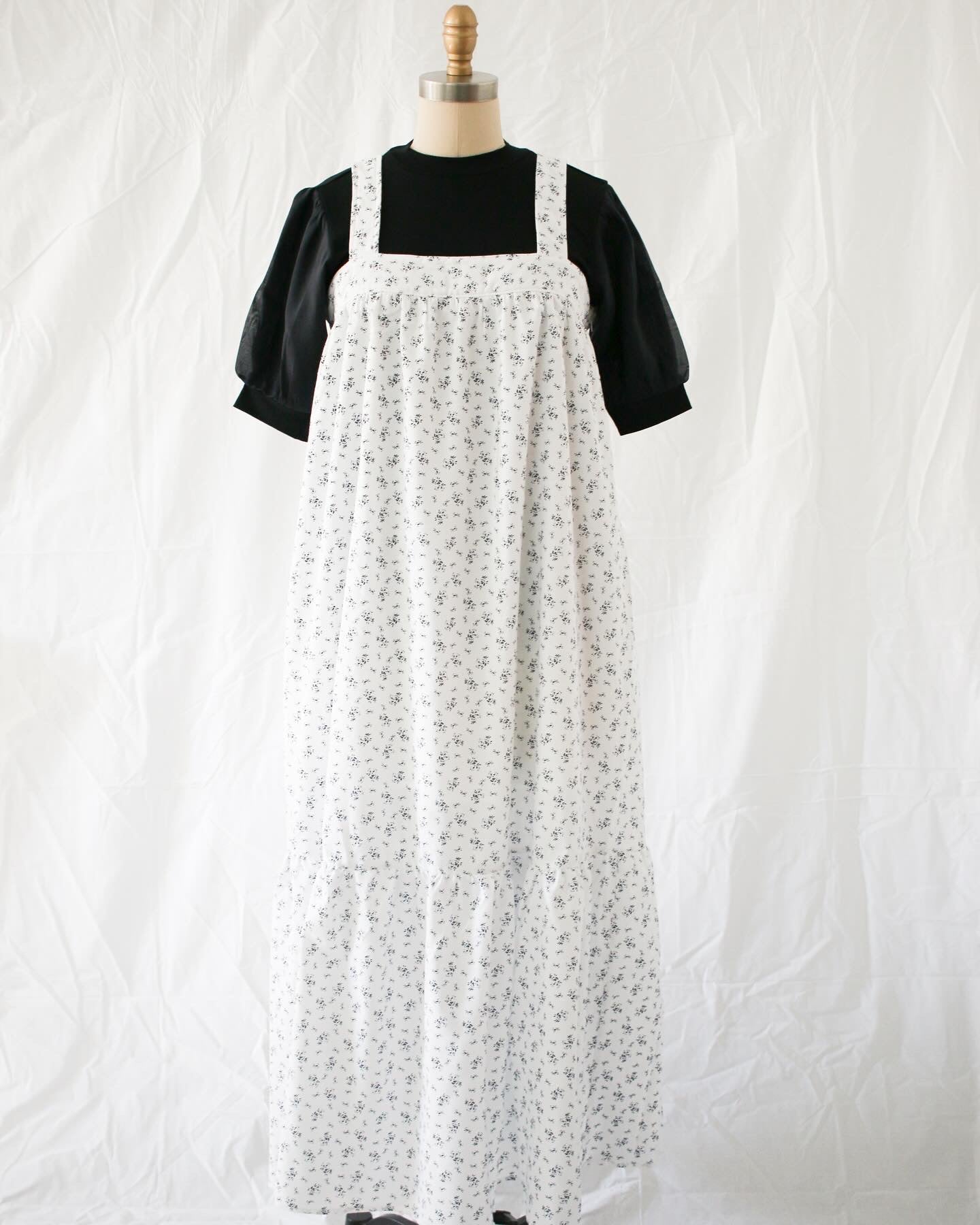 A Poem of Flowers Pinafore Dress