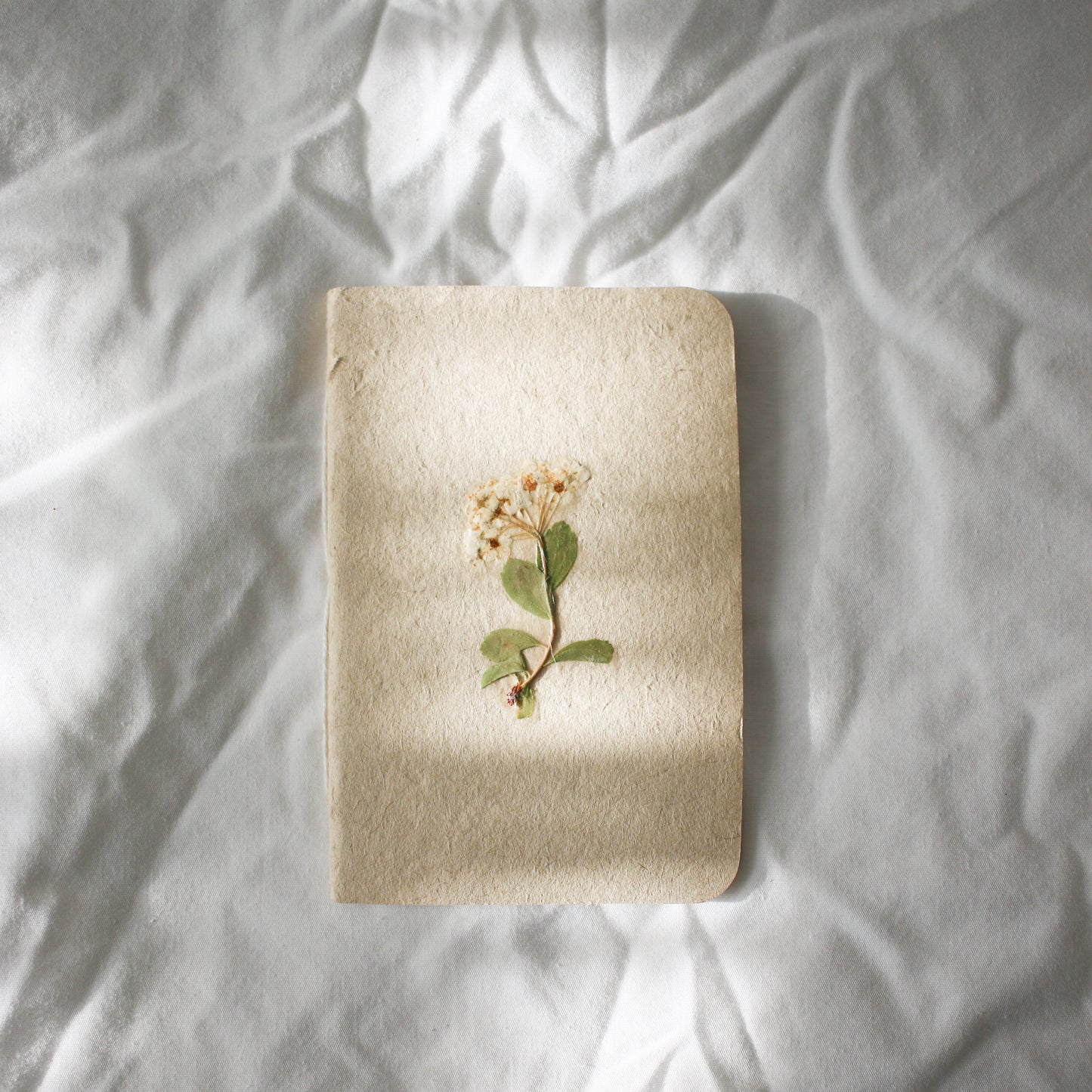 Pressed flower journal