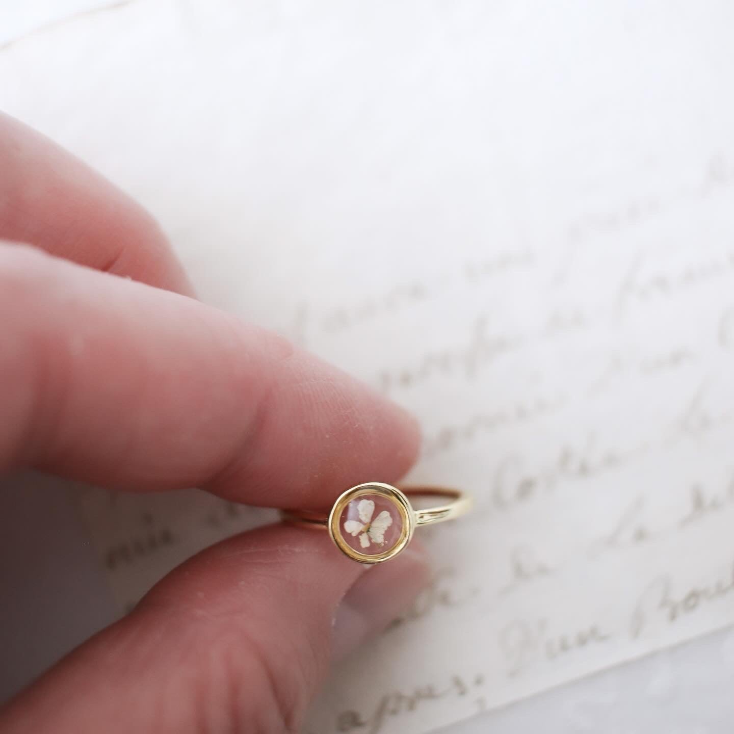 Mary Lennox Ring (18k gold plated sterling silver)