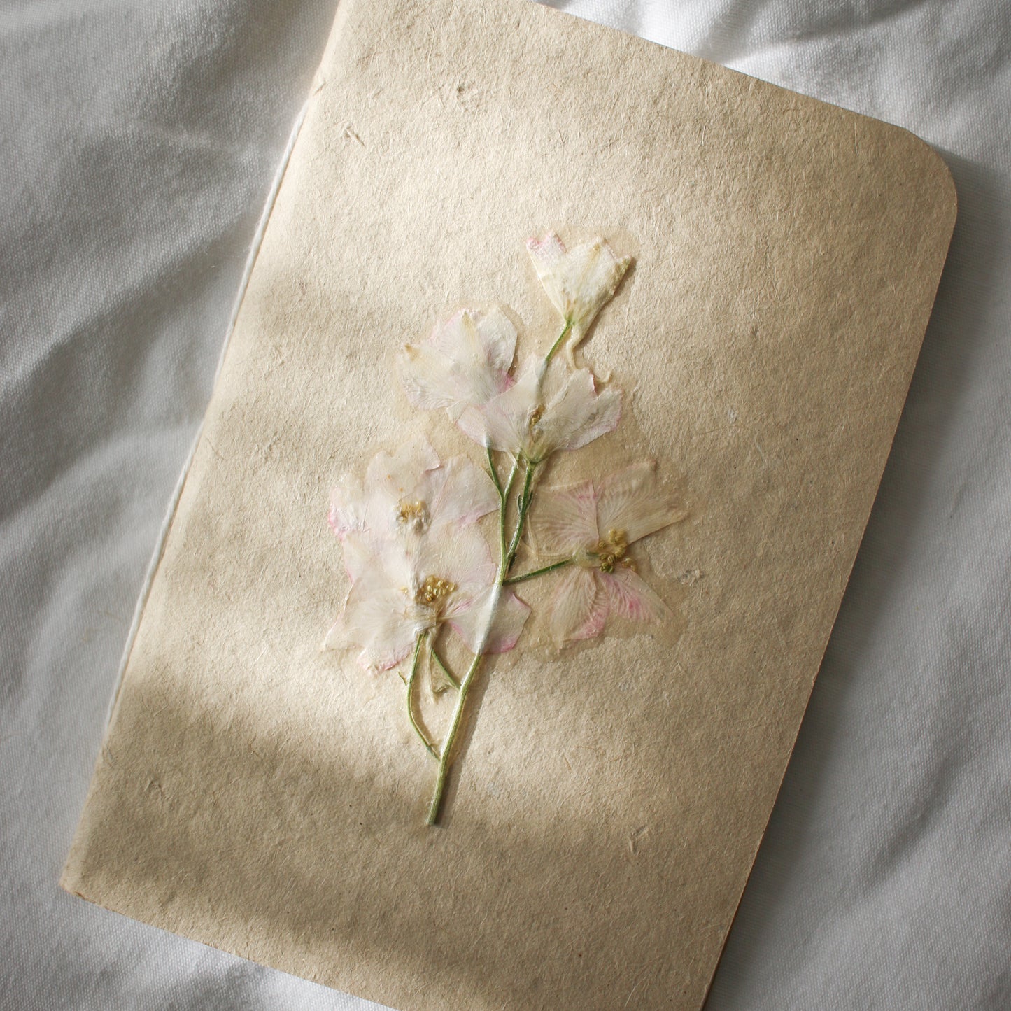 Pressed flower journal