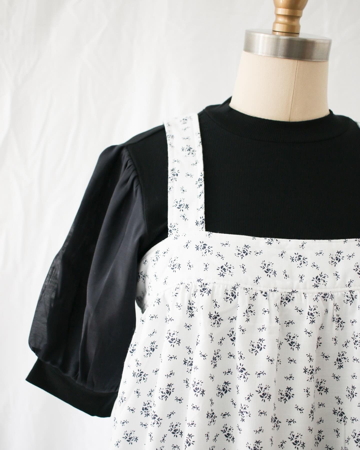 A Poem of Flowers Pinafore Dress