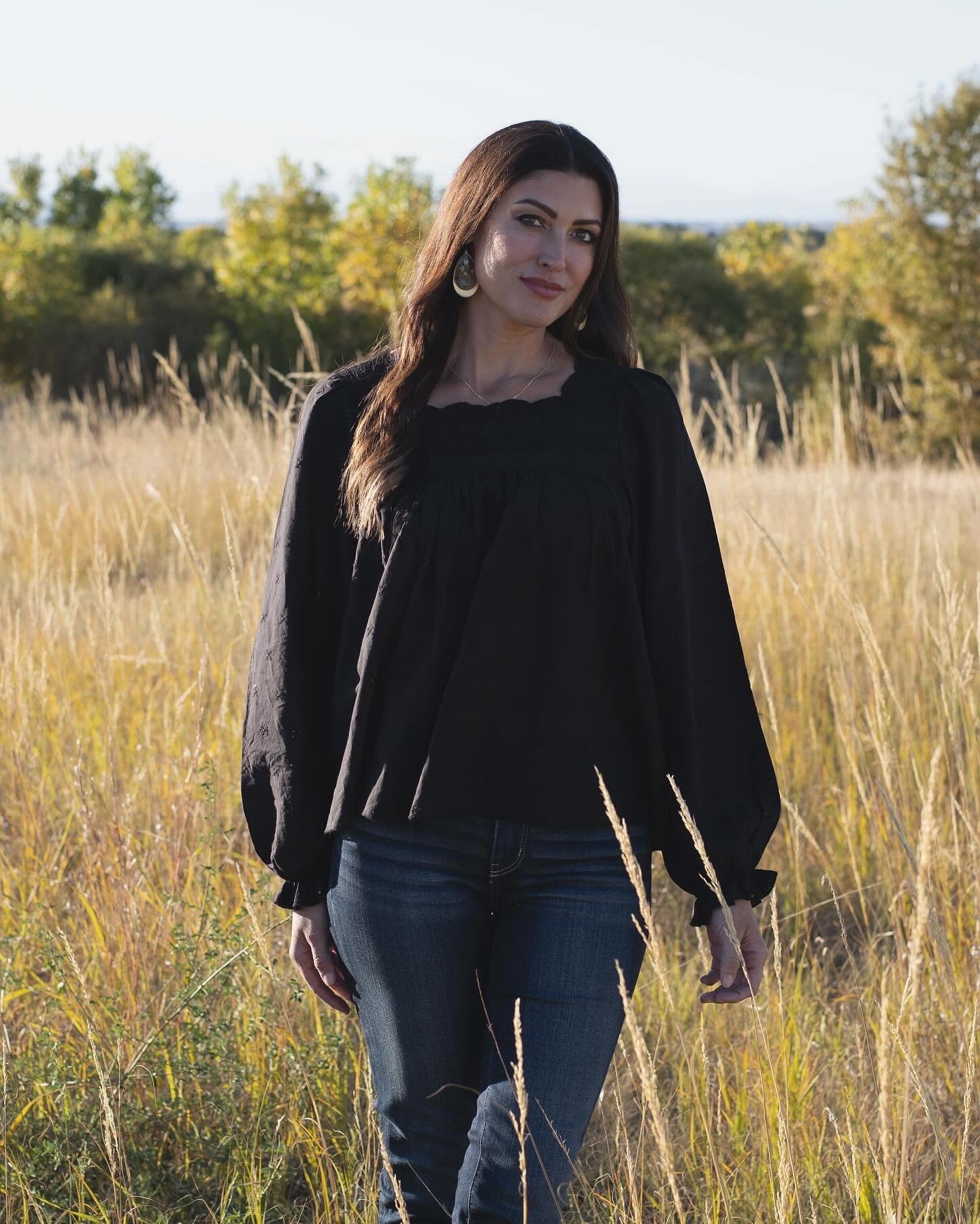 Archibald Blouse in Noir