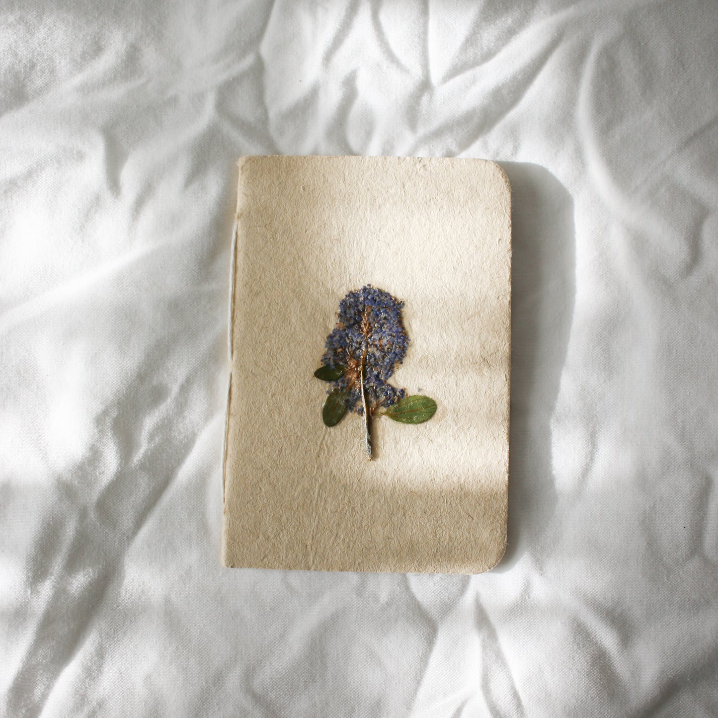 Pressed flower journal