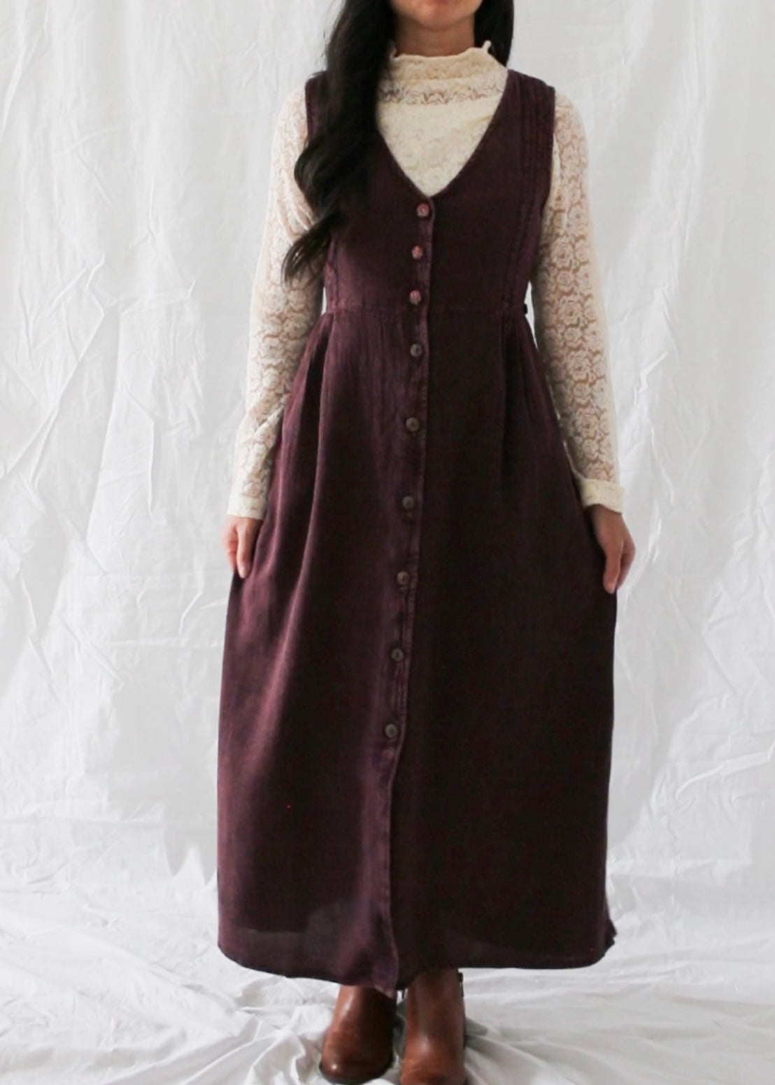 Shopkeeper Pinafore Dress