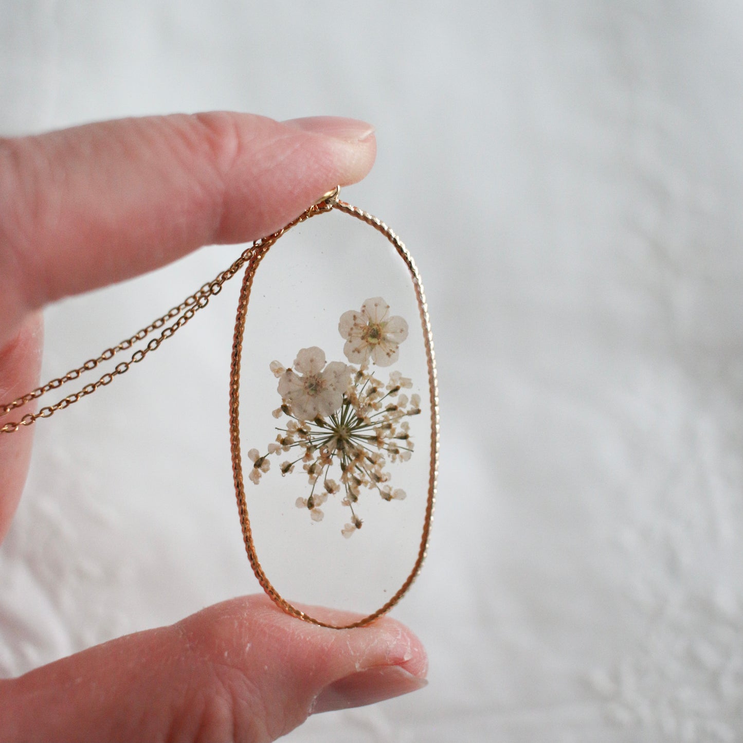The Sowerby Necklace in Antique White