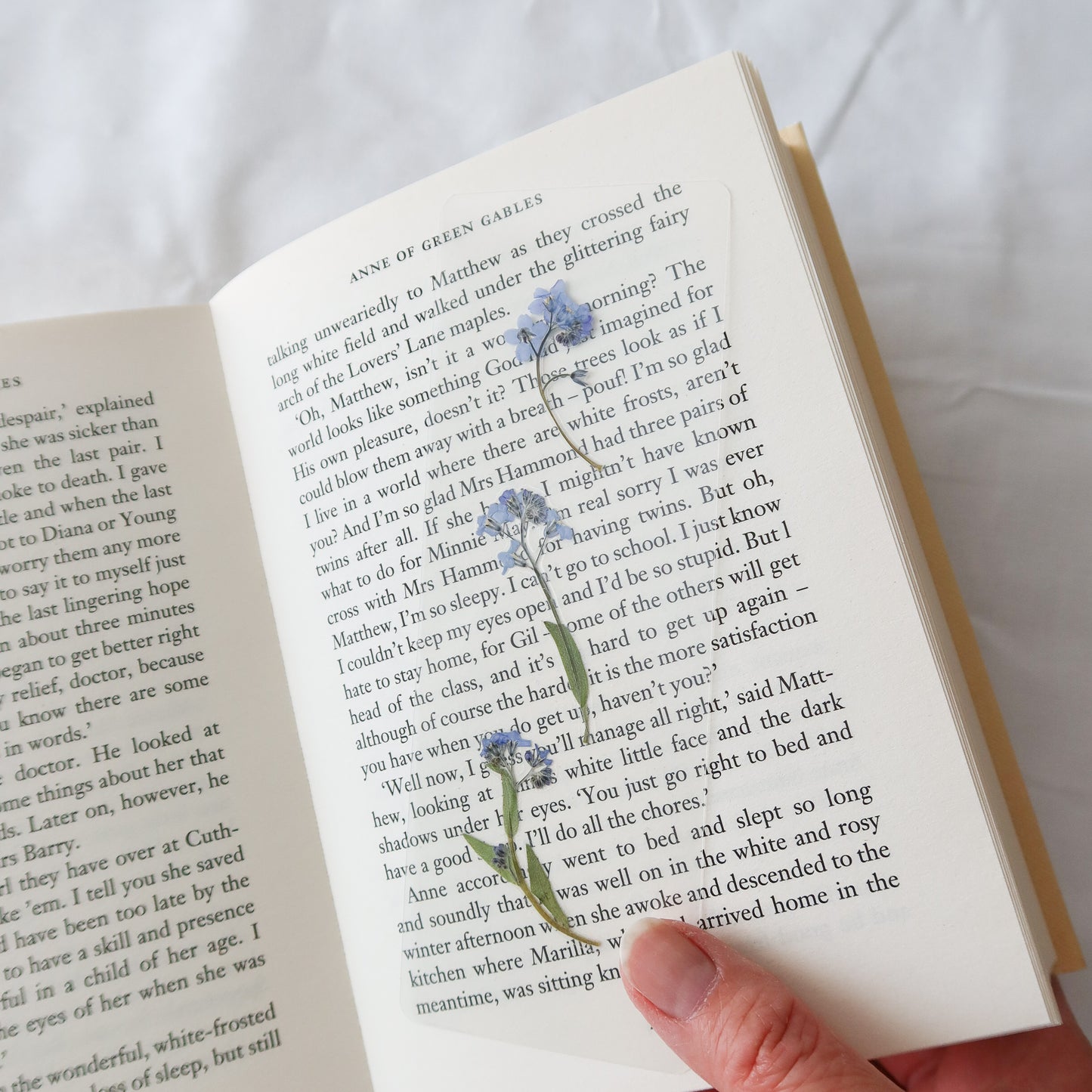 "Sea of Forget Me Nots" Bookmark