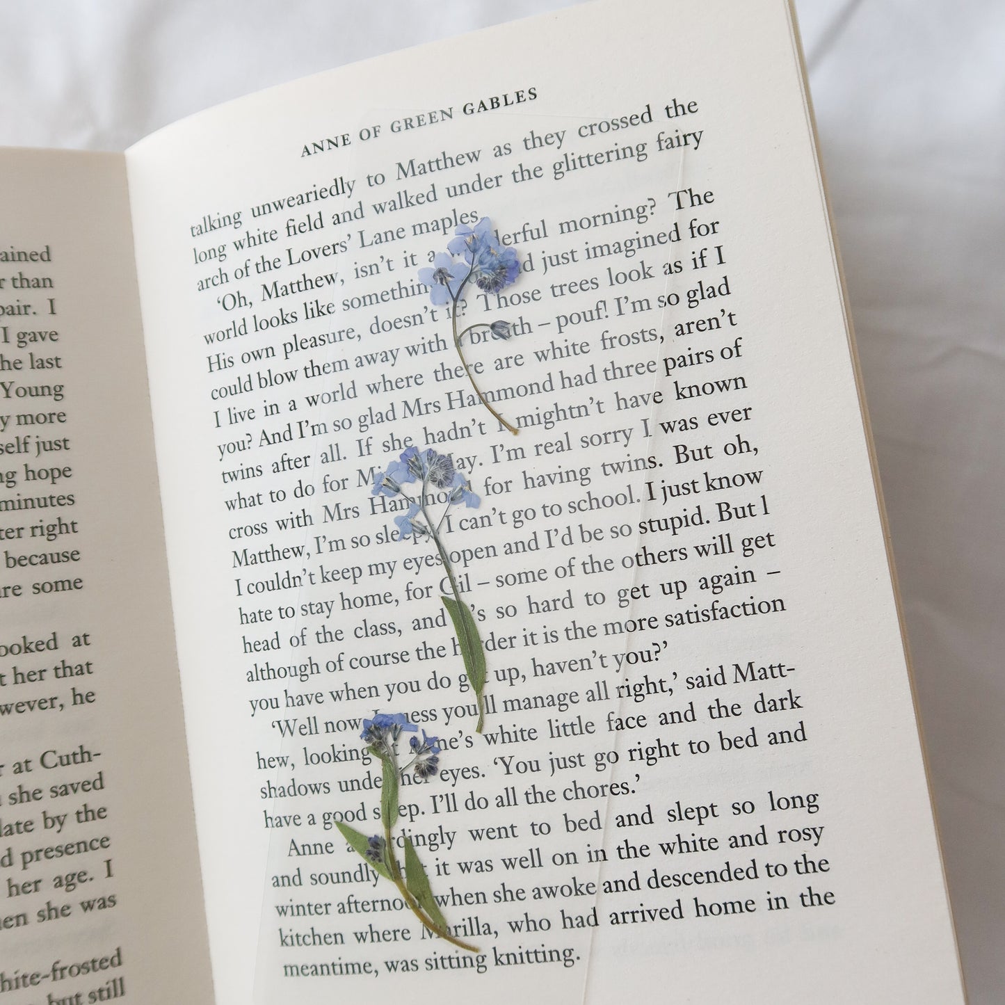 "Sea of Forget Me Nots" Bookmark
