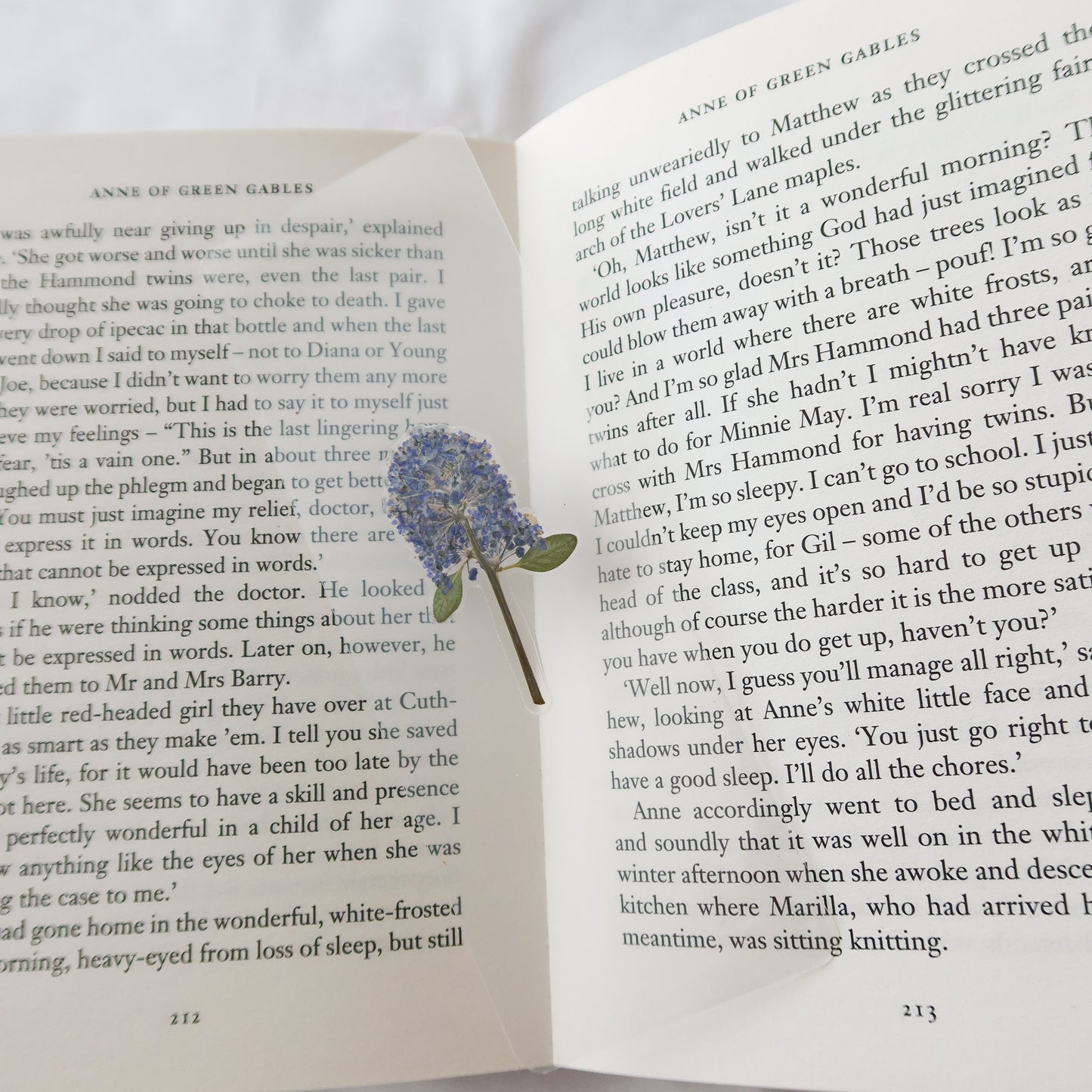 Lilac Blooms Bookmark