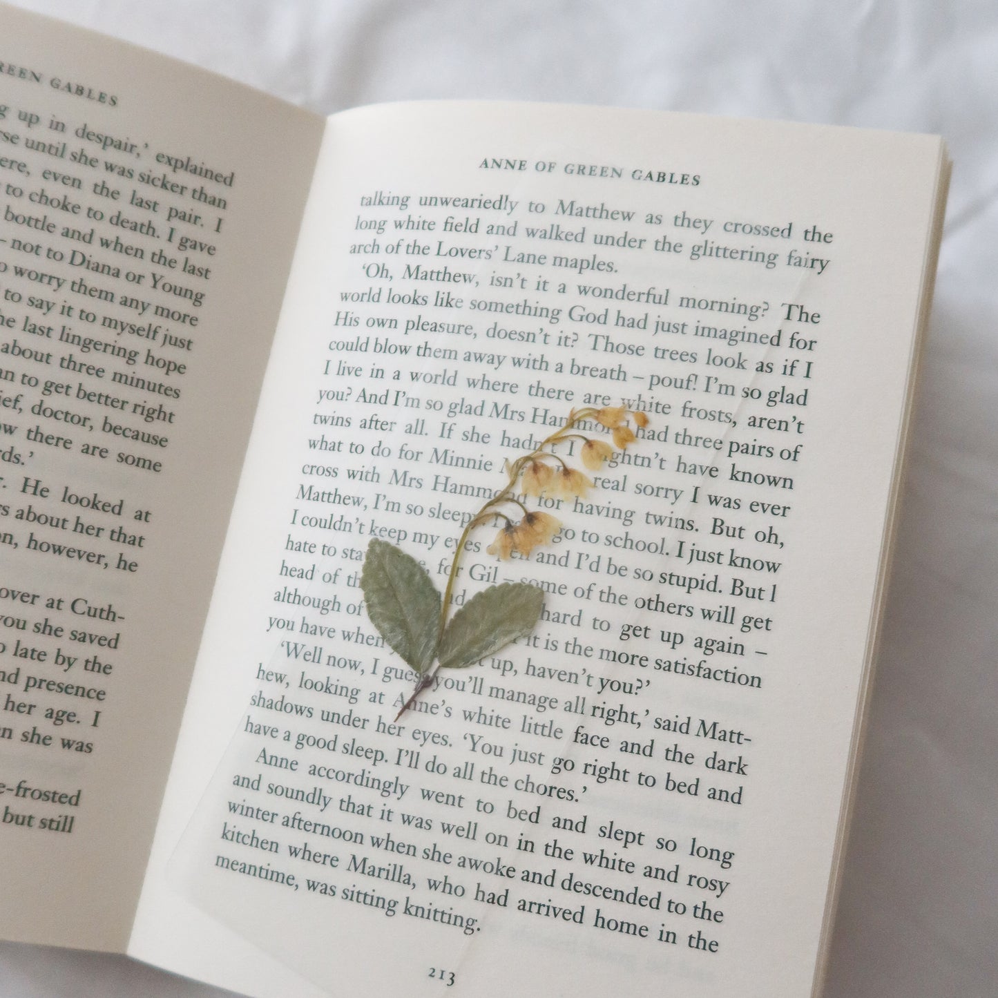 Lily of the Valley Bookmark