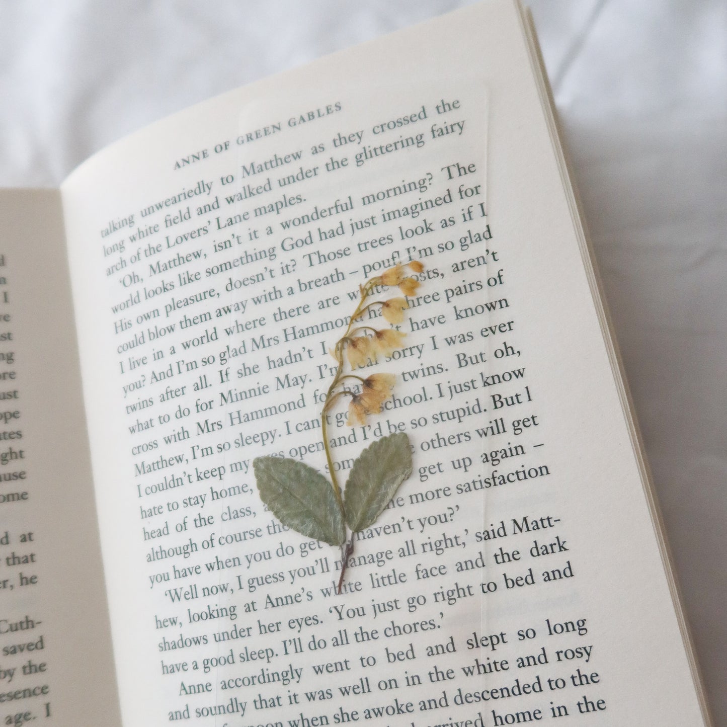 Lily of the Valley Bookmark